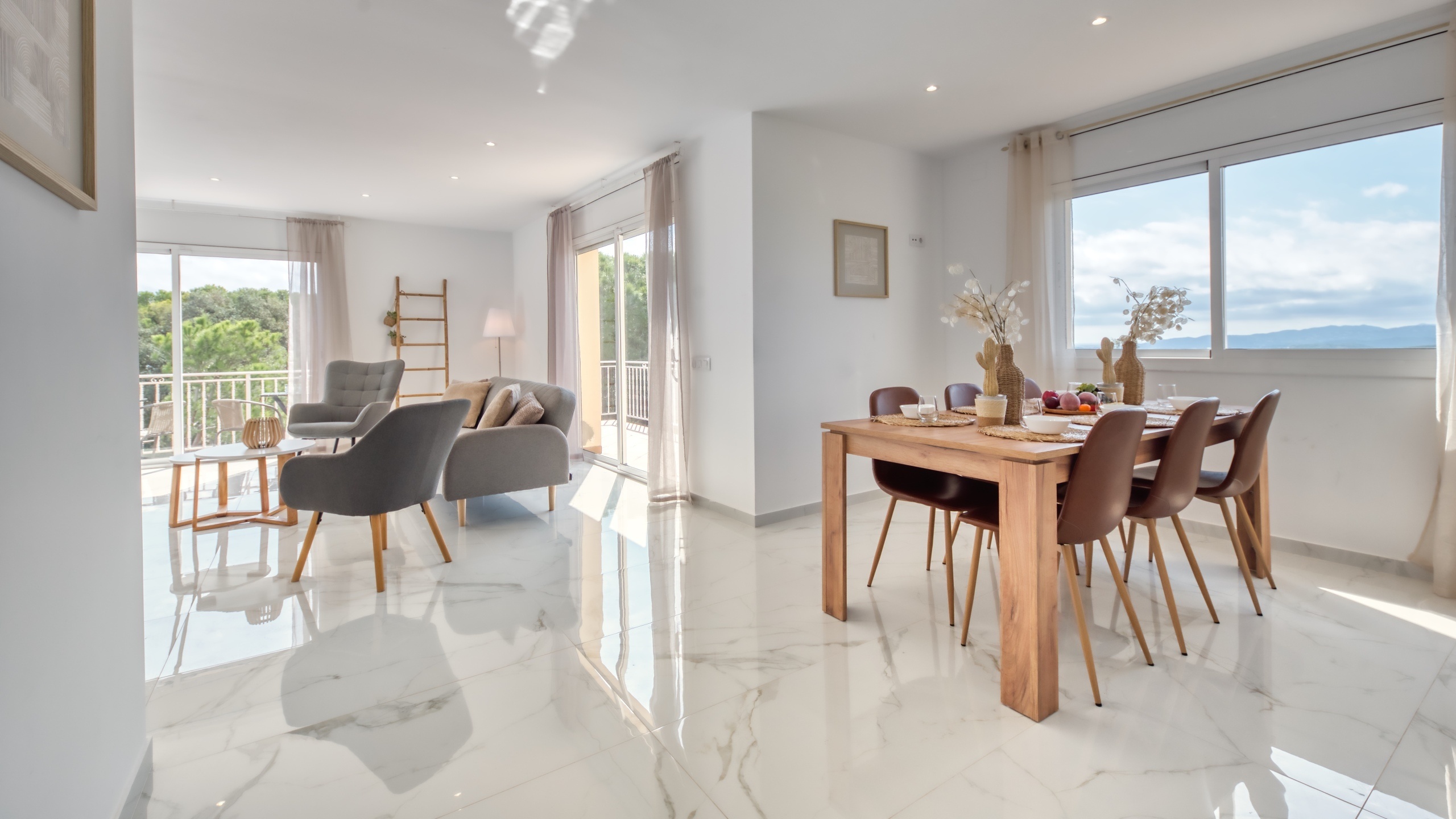 Villas de vacances Costa Brava Espagne - Villa La Luna - Salle