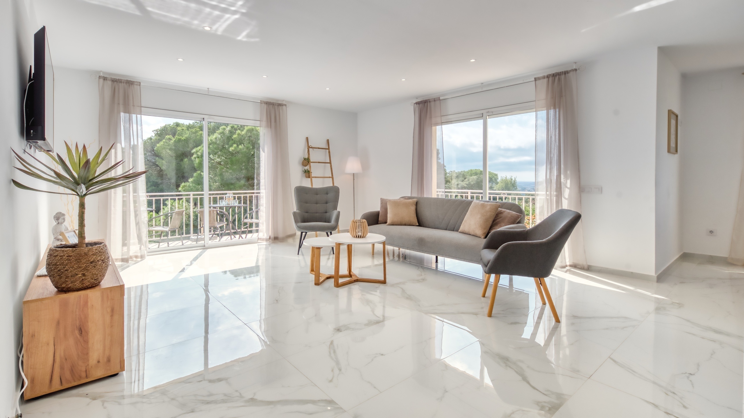 Villas de vacances Costa Brava Espagne - Villa La Luna - Espace de vie