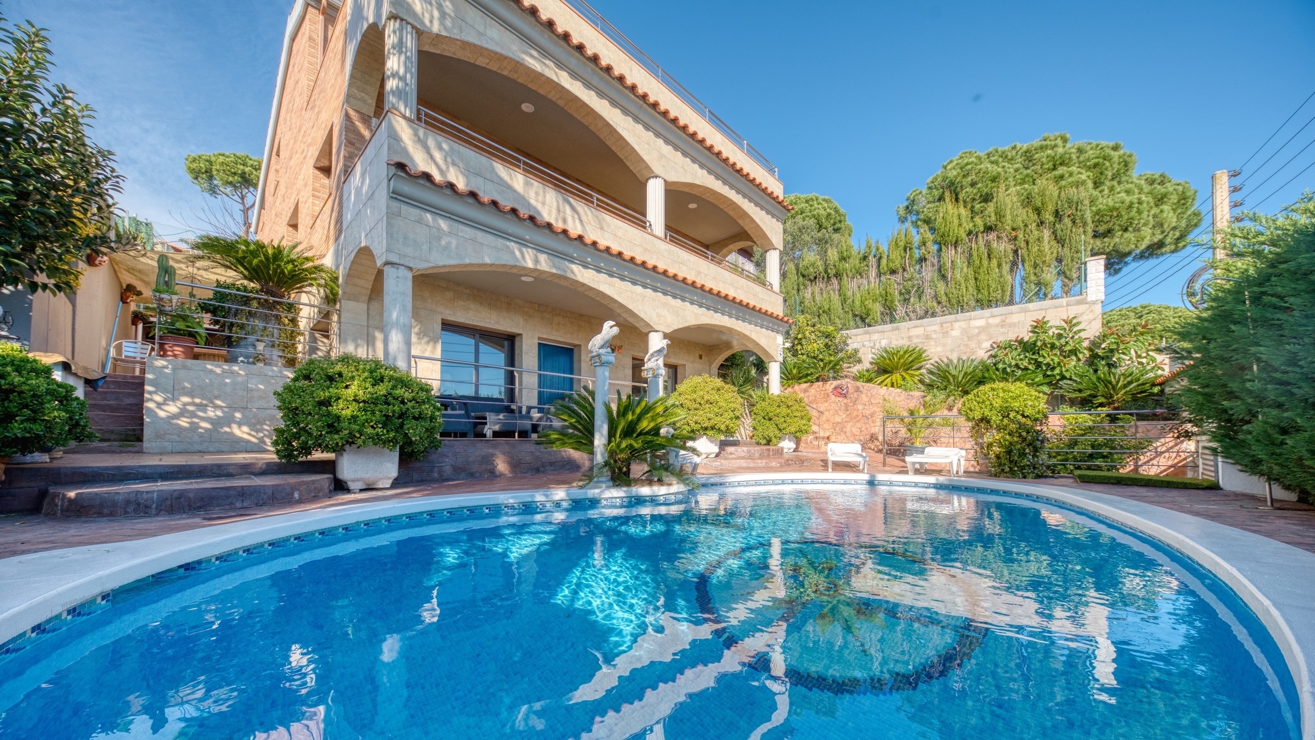 Villas de vacances Costa Brava Espagne - Villa Grace - Piscine