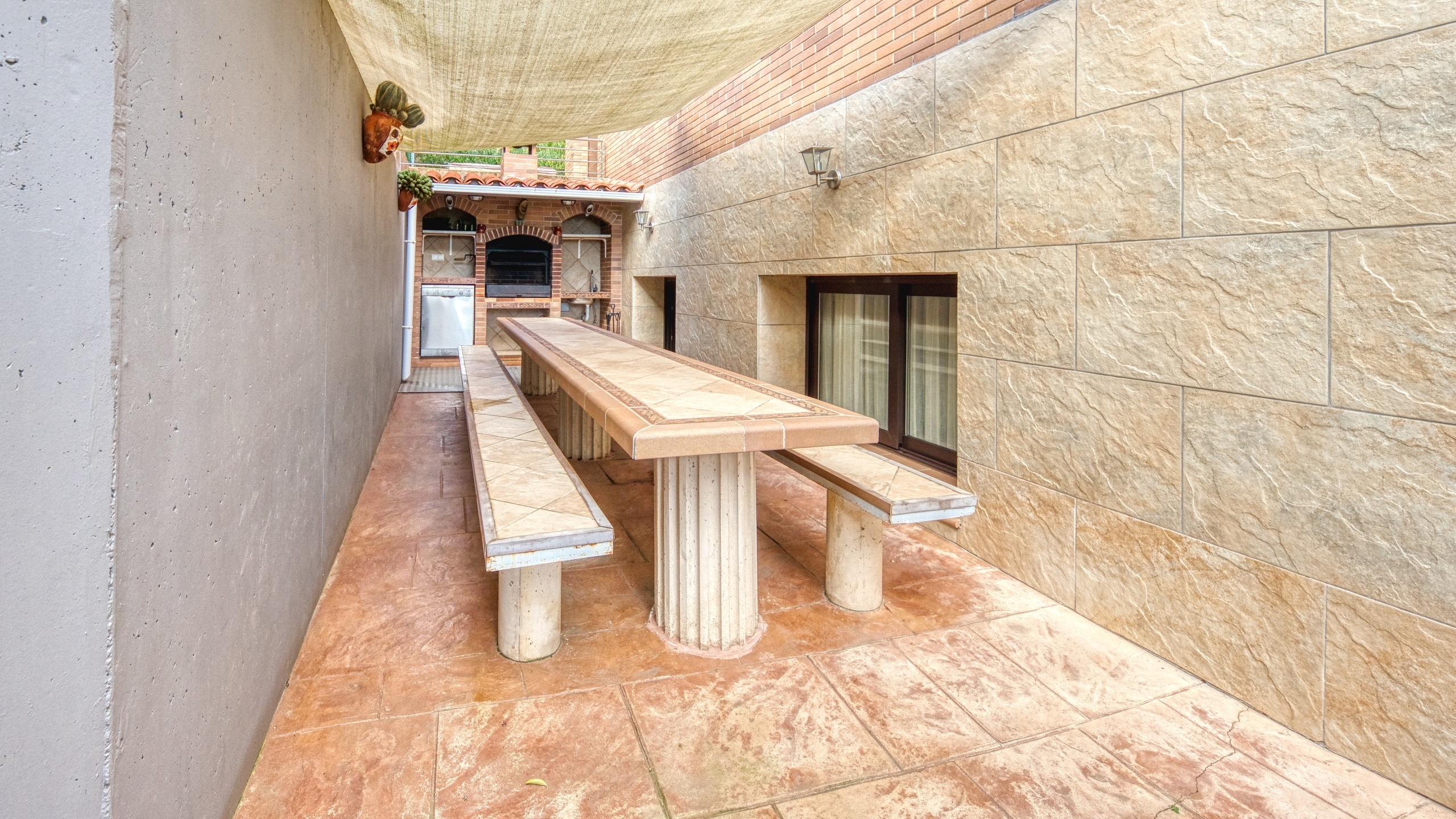 Villas de vacances Costa Brava Espagne - Villa Grace - Espace barbecue