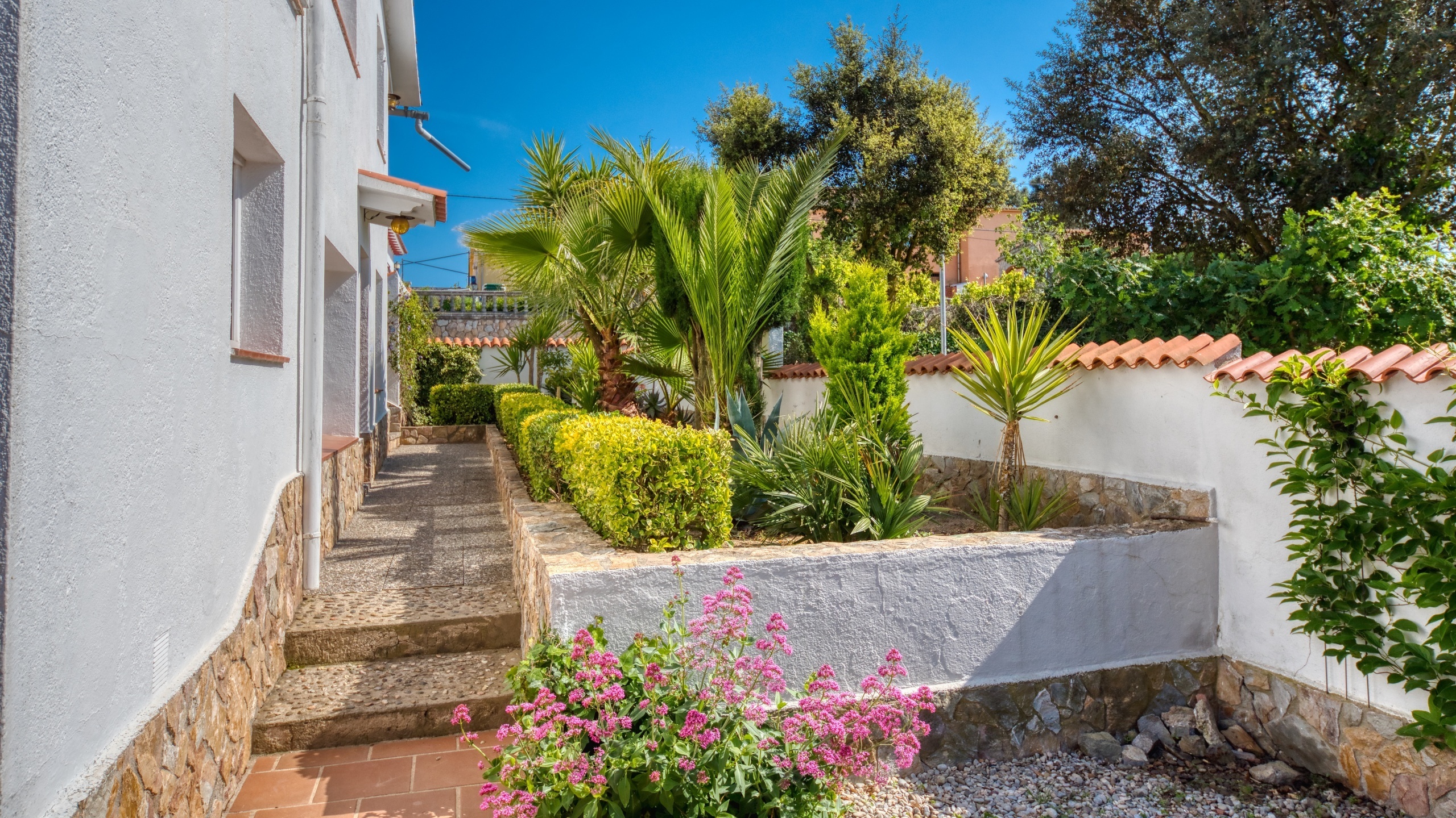 Villas de vacances Costa Brava Espagne - Villa Elfi - Jardin