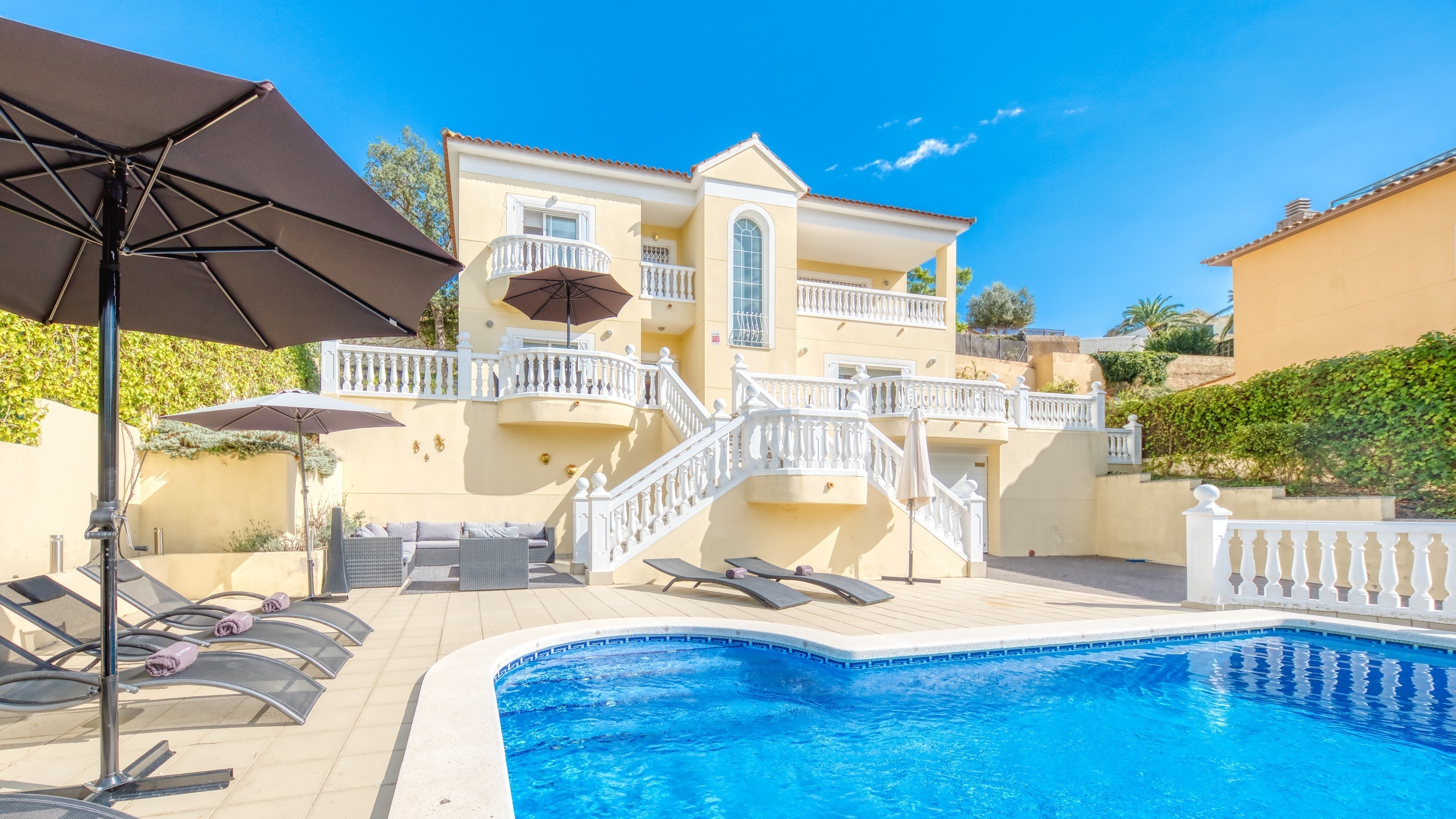 Villas de vacances Costa Brava Espagne - Villa Sophia Lois - Piscine