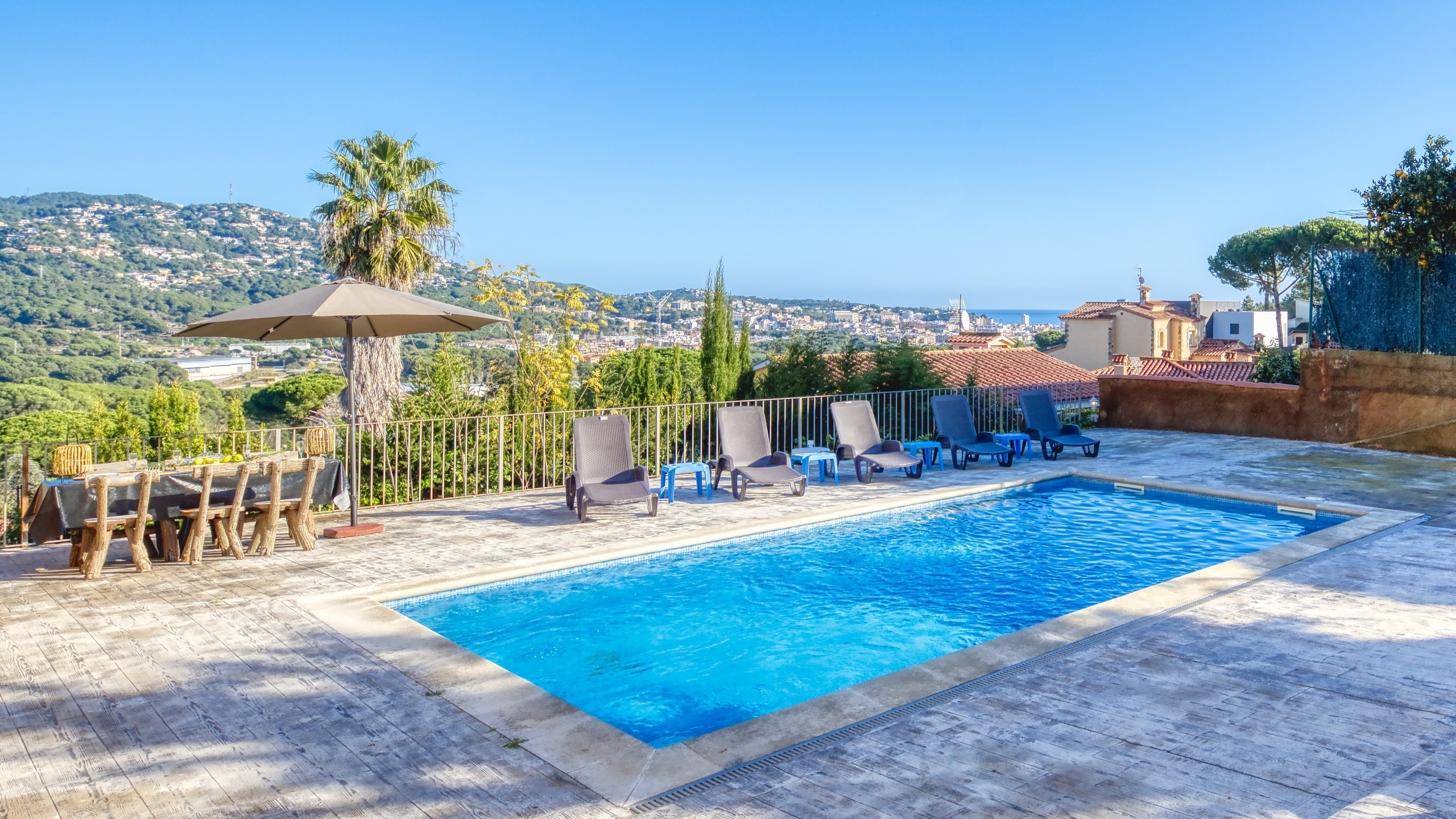 Villas de vacances Costa Brava Espagne - Villa Abigail - Piscine