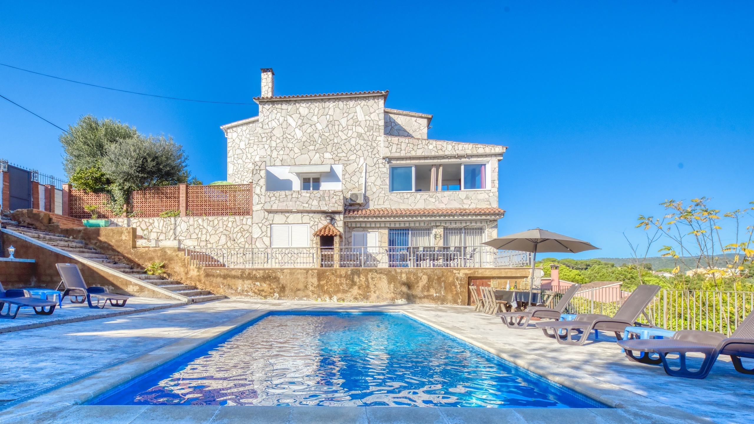 Villas de vacances Costa Brava Espagne - Villa Abigail - Villa à l’extérieur