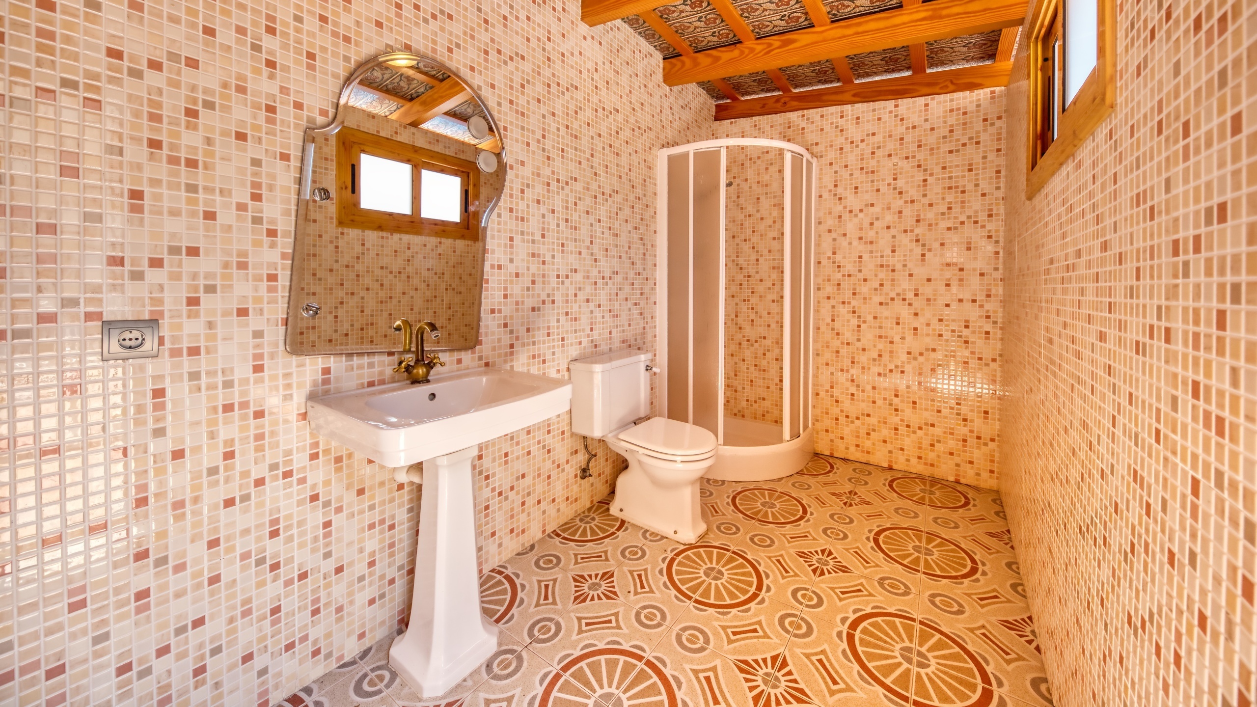 Villas de vacances Costa Brava Espagne - Villa Dolce Vita - Espace douche piscine