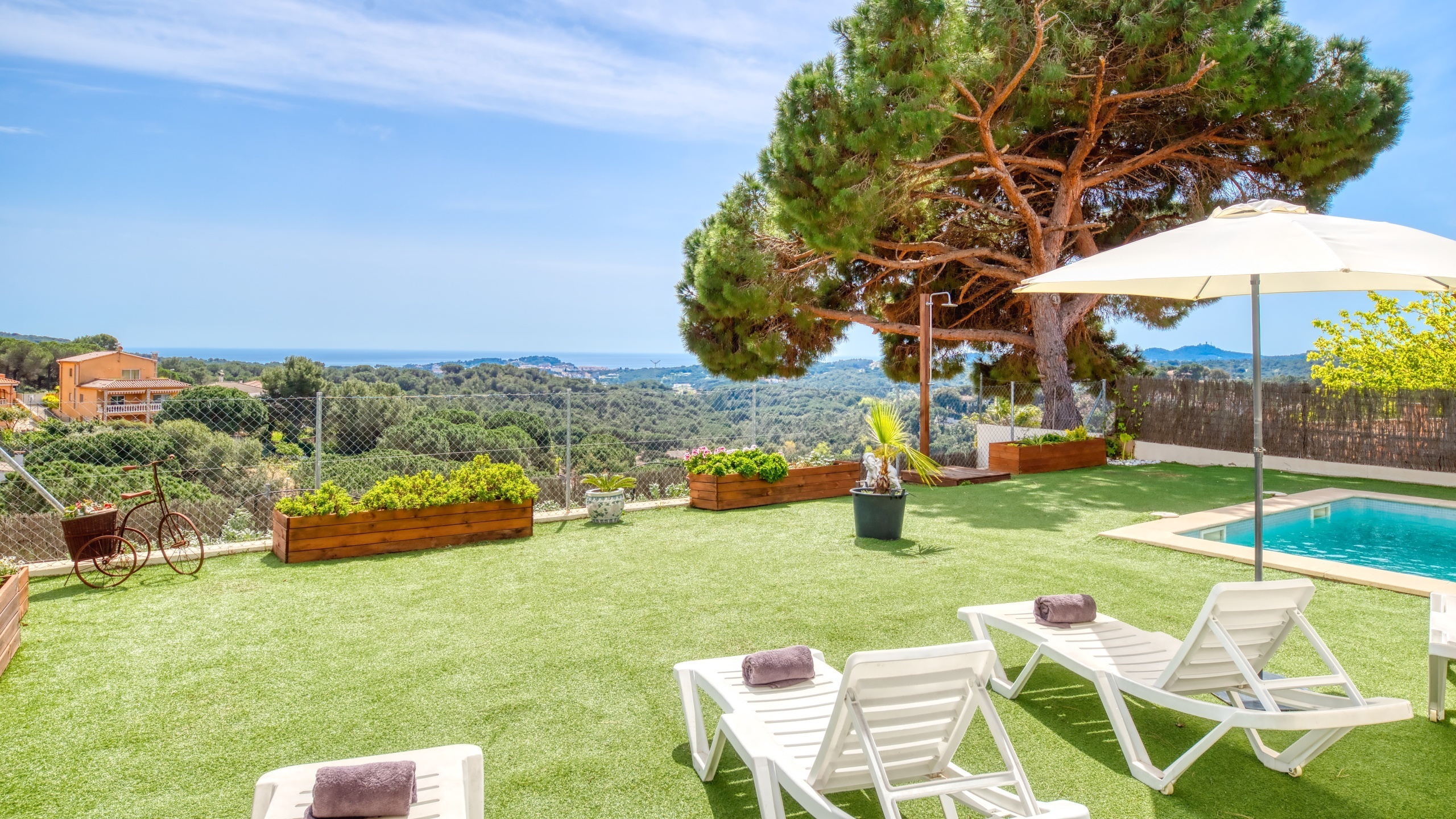 Villas de vacances Costa Brava Espagne - Villa Macey - L’une des vues