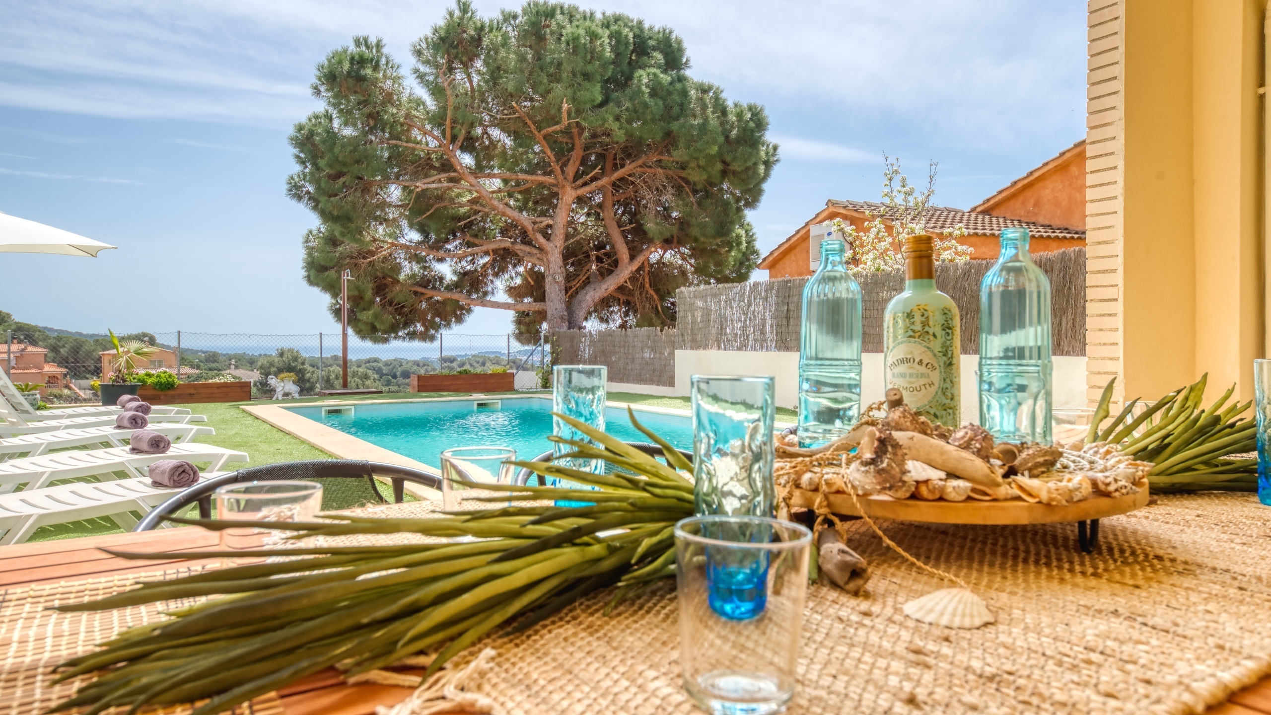 Villas de vacances Costa Brava Espagne - Villa Macey - Terrasse