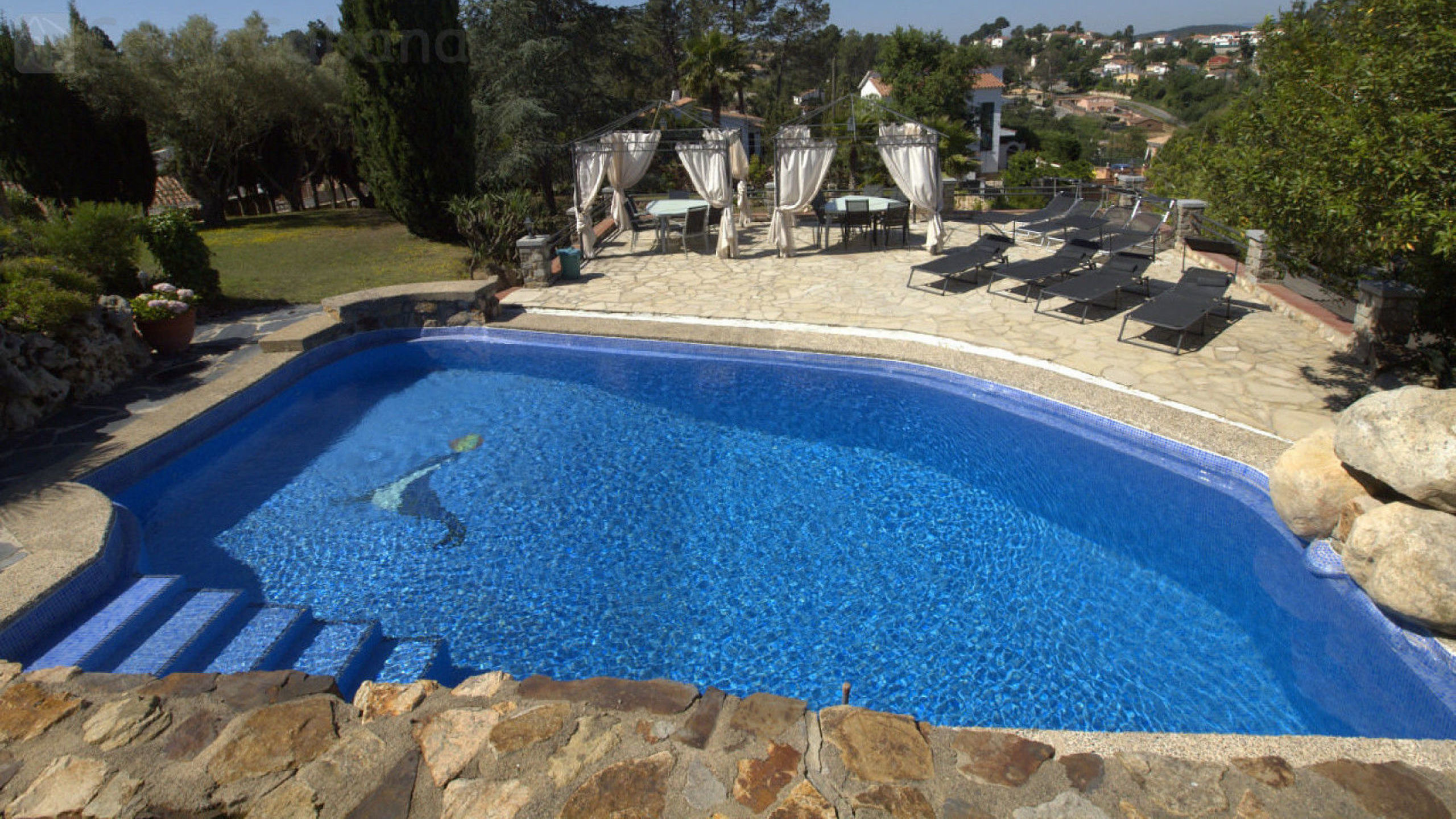 Villas de vacances Costa Brava Espagne - Villa Lancelot - Piscine