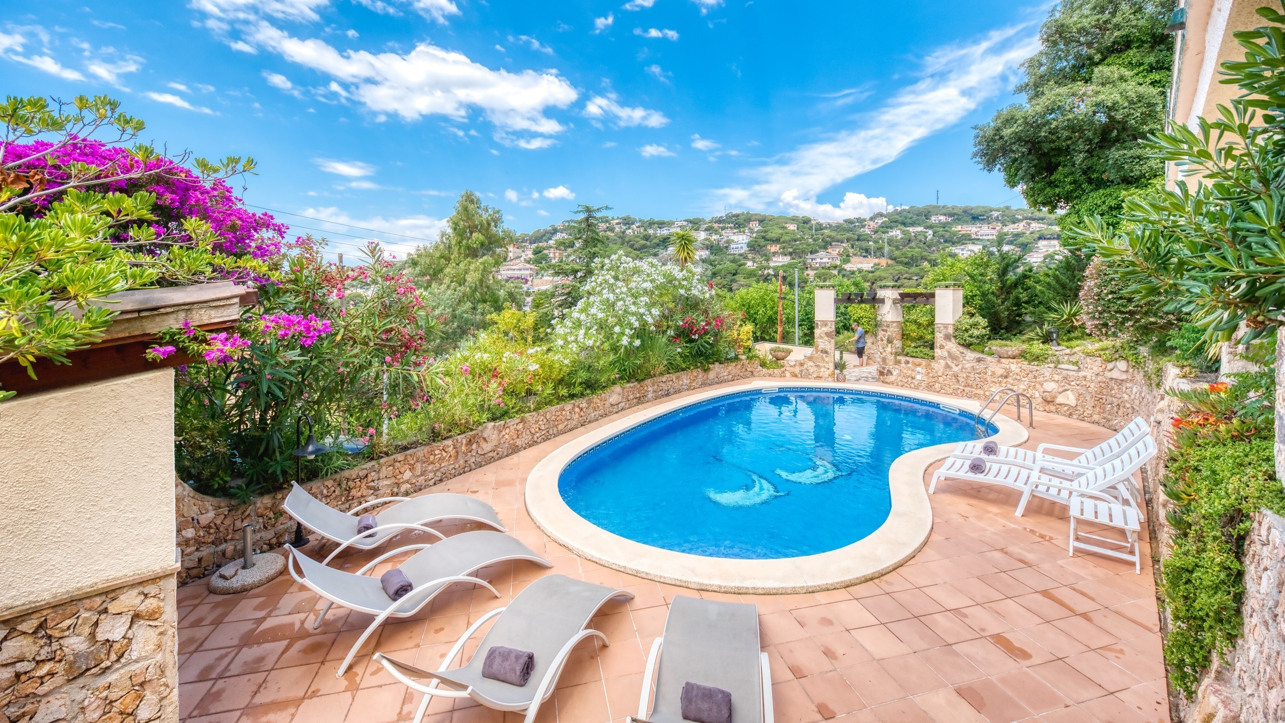 Villas de vacances Costa Brava Espagne - Villa Cleo - Piscine