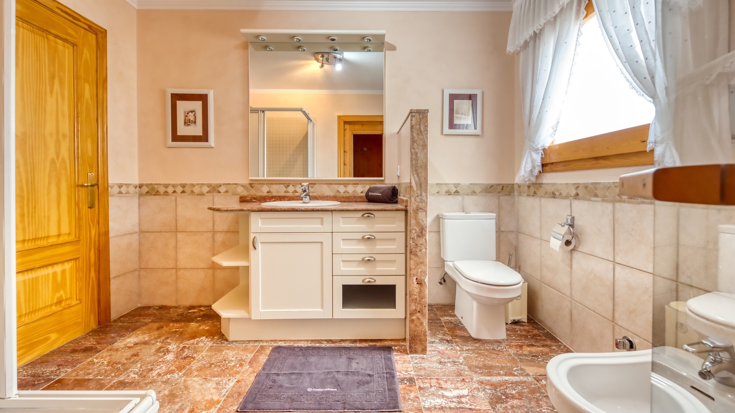 Villas de vacances Costa Brava Espagne - Villa Cleo - Salle de Bains