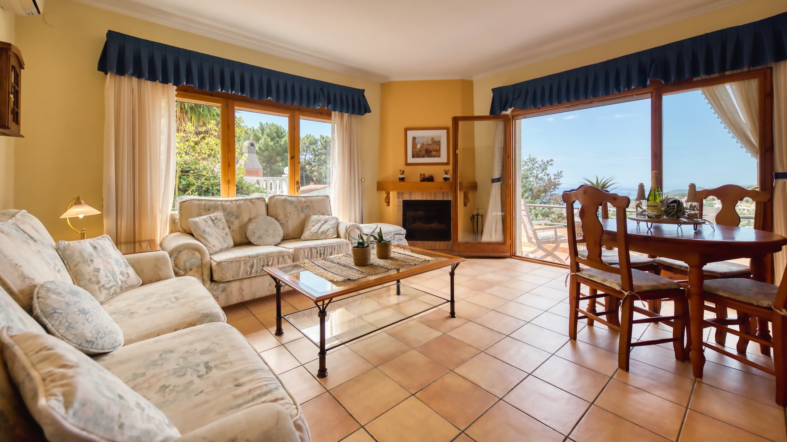 Villas de vacances Costa Brava Espagne - Villa Cleo - Salon