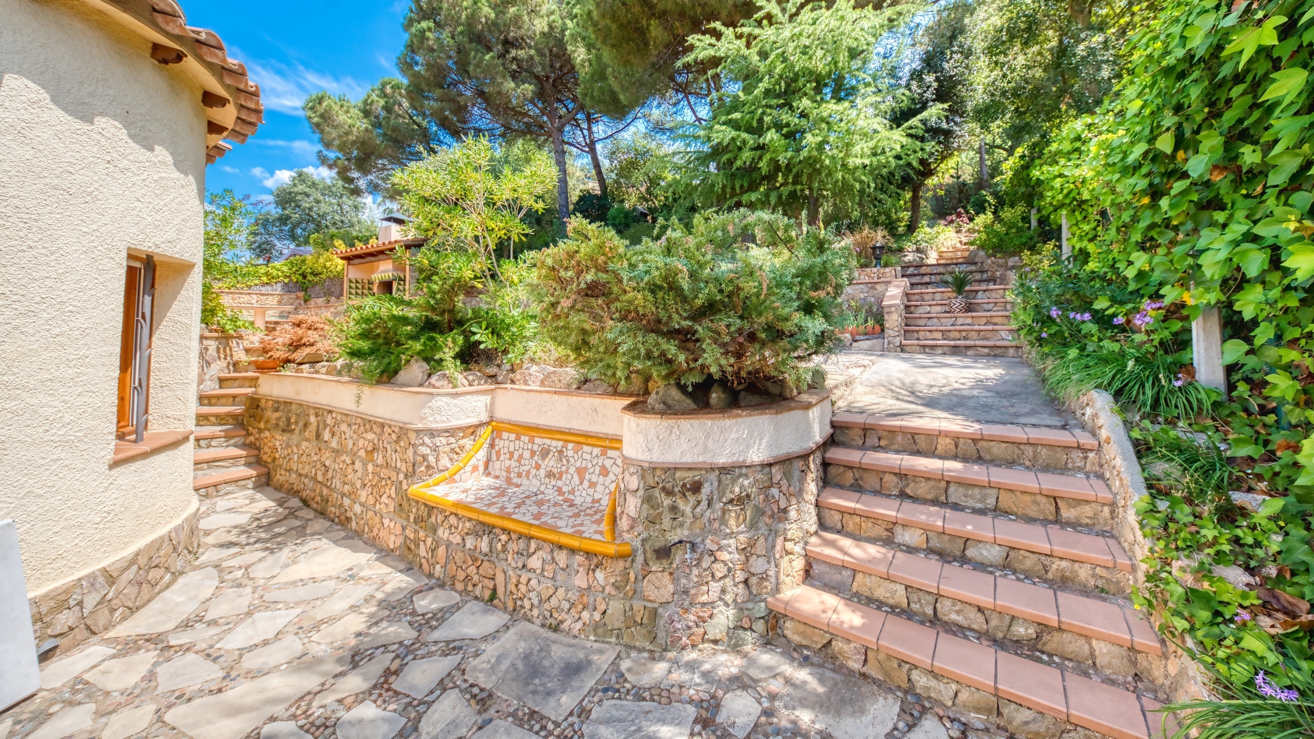 Villas de vacances Costa Brava Espagne - Villa Cleo - Jardin