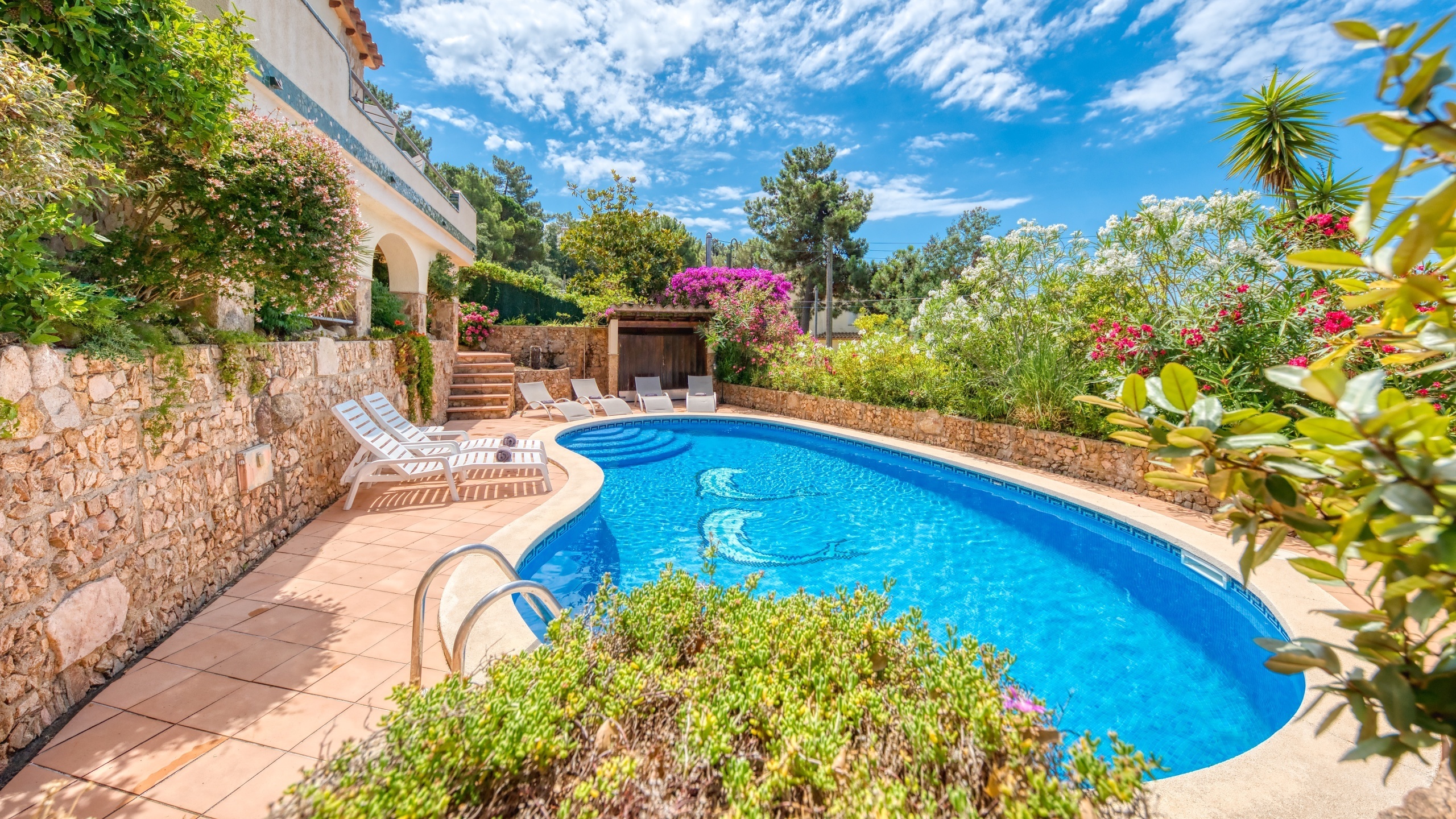 Villas de vacances Costa Brava Espagne - Villa Cleo - Piscine