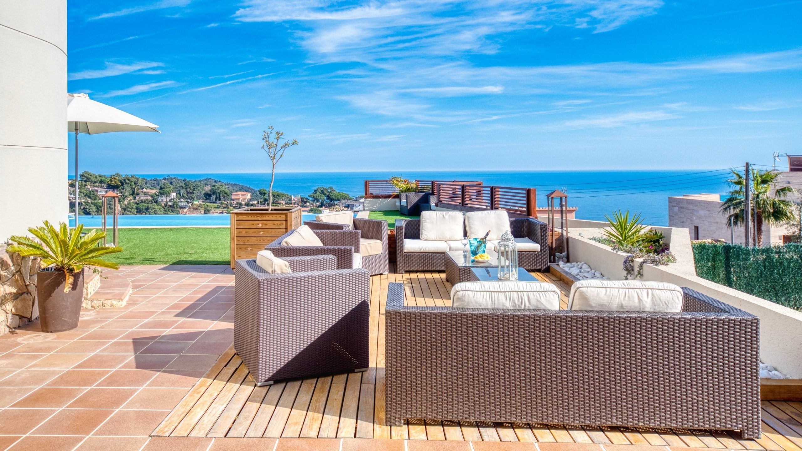 Villas de vacances Costa Brava Espagne - Villa Chanel - Salon