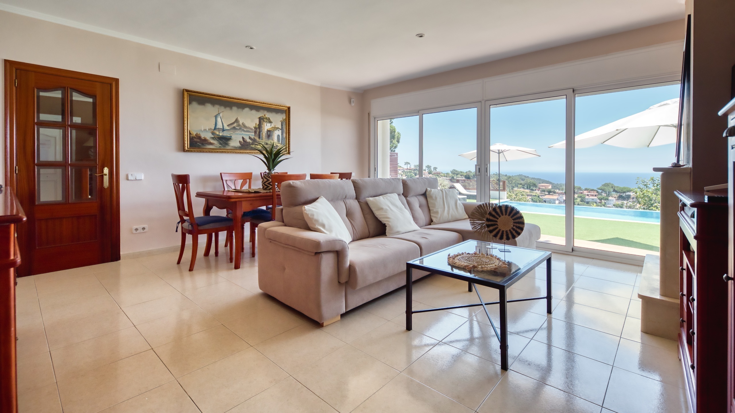 Villas de vacances Costa Brava Espagne - Villa Chanel - Espace de vie