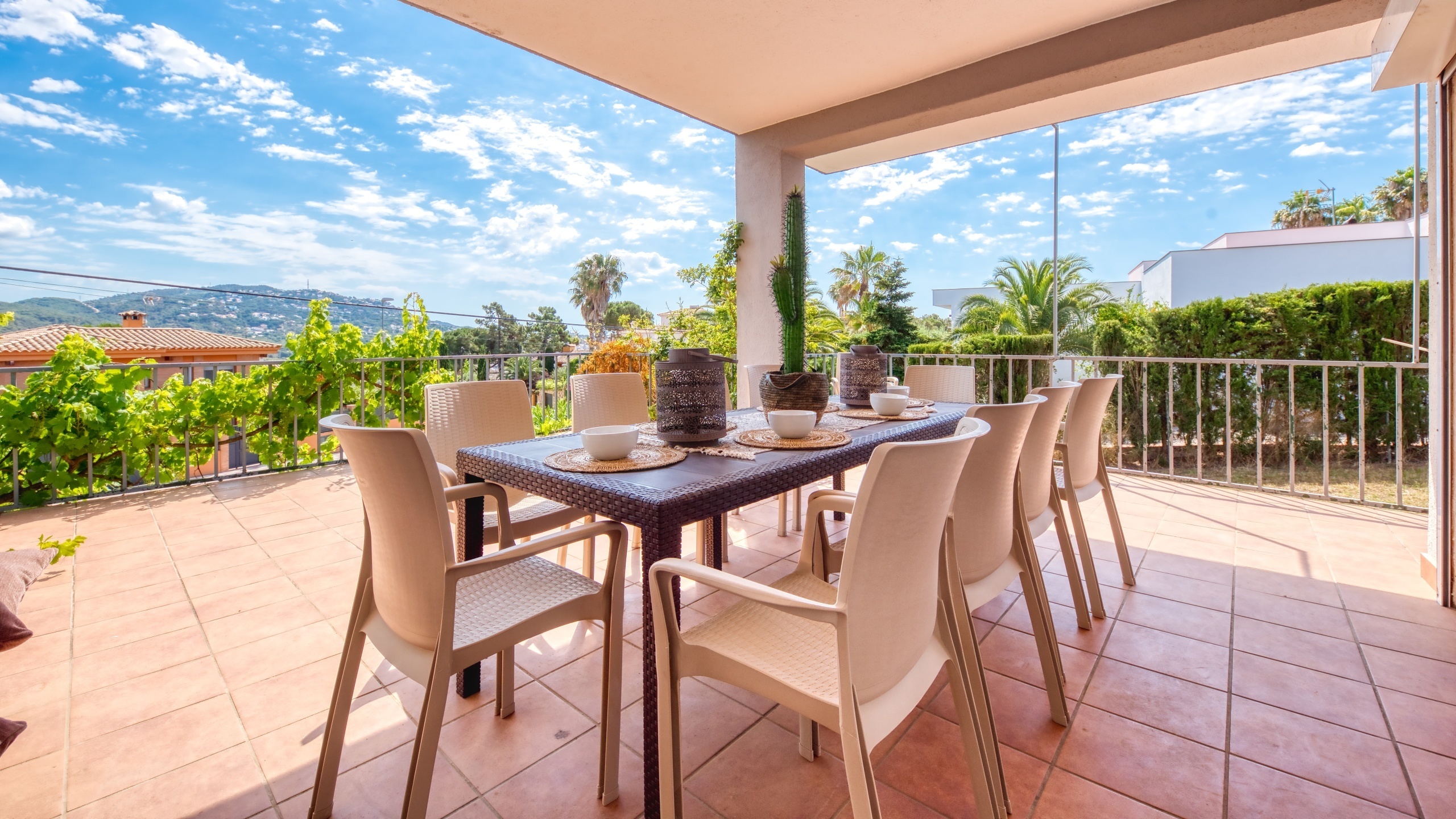 Villas de vacances Costa Brava Espagne - Villa Yara - Terrasse