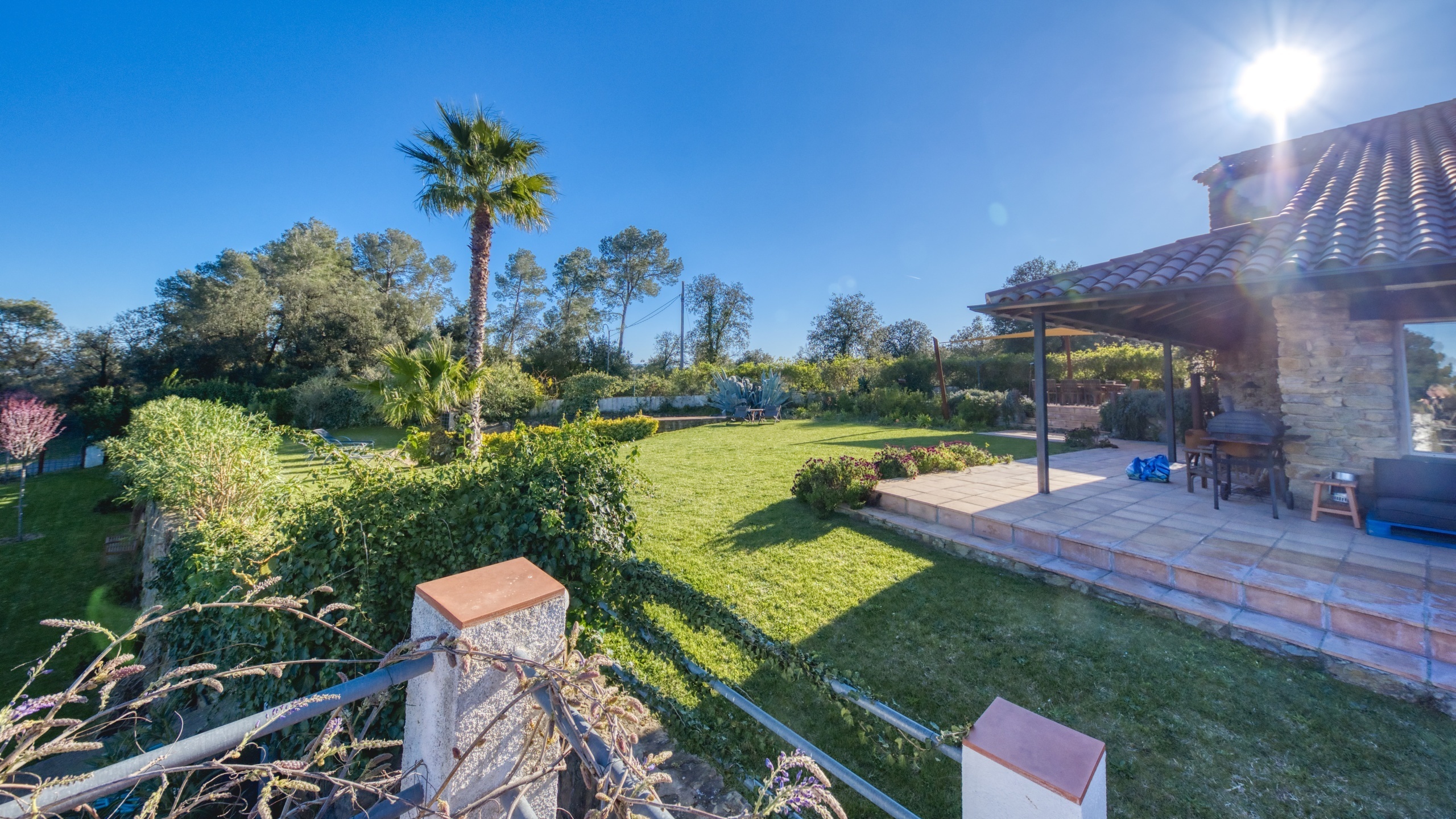 Villas de vacances Costa Brava Countryside Espagne - Villa Racoon - Jardin