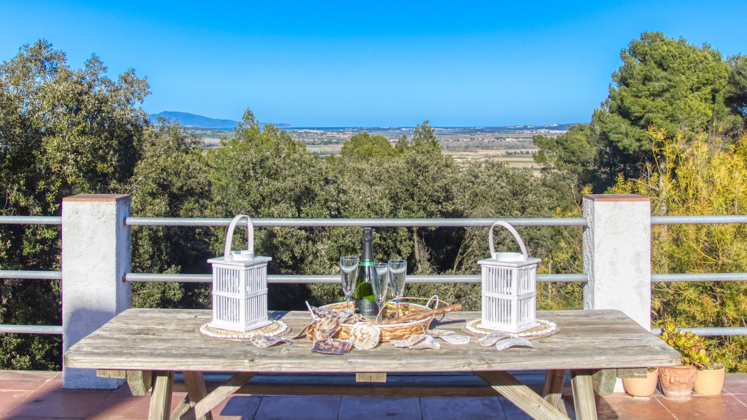 Villas de vacances Costa Brava Countryside Espagne - Villa Racoon - L’une des vues
