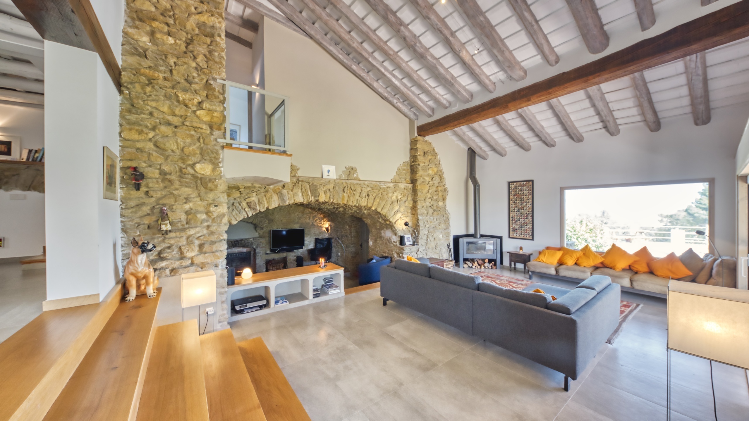 Villas de vacances Costa Brava Countryside Espagne - Villa Racoon - Espace de vie