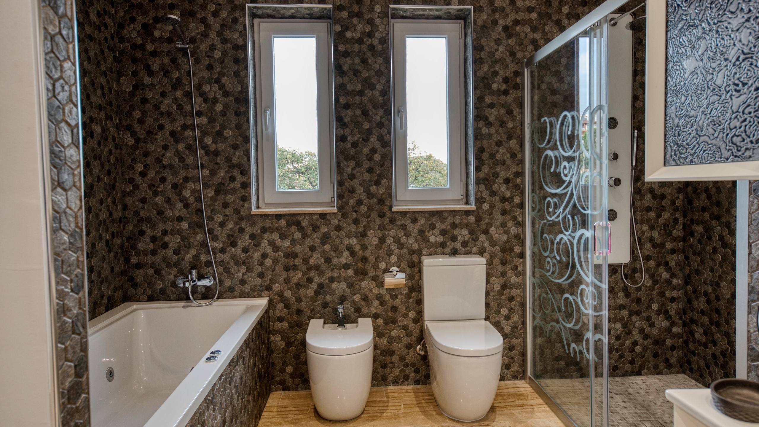 Villas de vacances Costa Brava Espagne - Villa Madison - Salle de bain attenante 