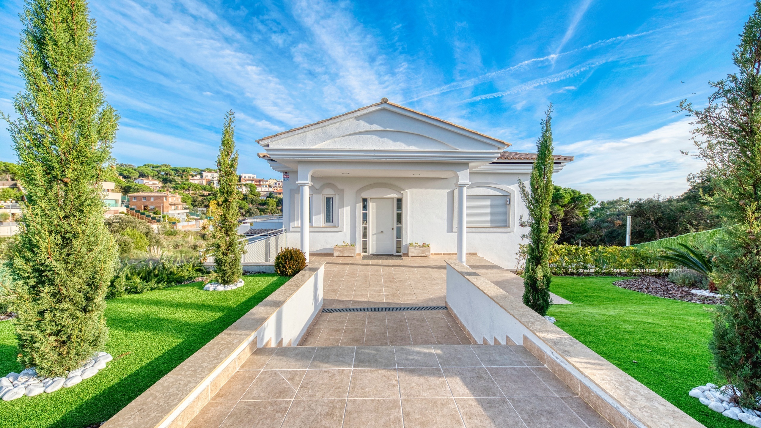 Villas de vacances Costa Brava Espagne - Villa Madison - Entrée