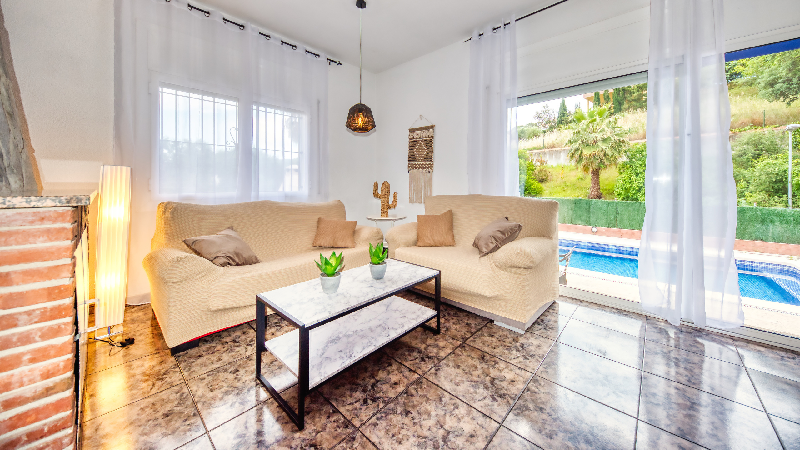 Villas de vacances Costa Brava Espagne - Villa Zarita - Espace de vie