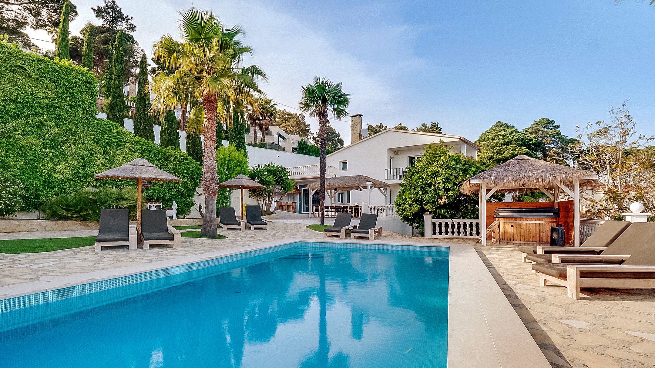 Villas de vacances Costa Brava Espagne - Villa Tropicana - Piscine