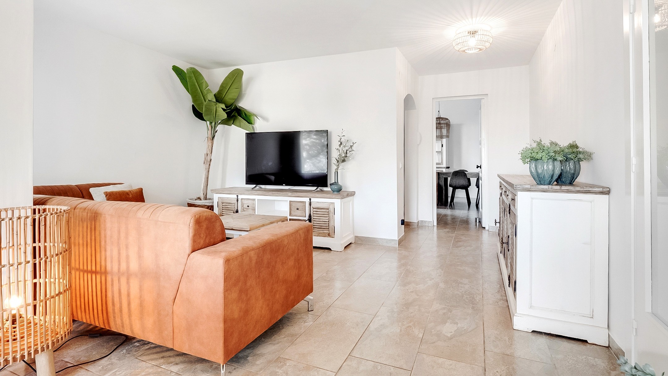 Villas de vacances Costa Brava Espagne - Villa Tropicana - Salon