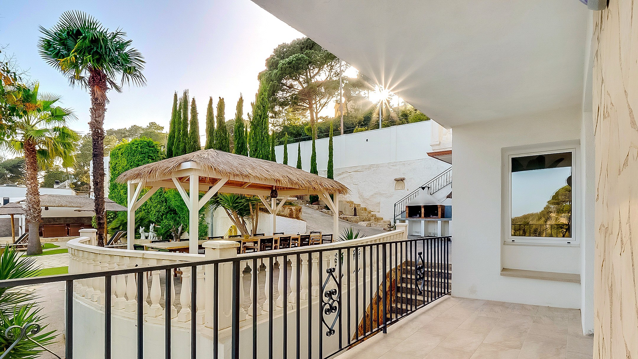 Villas de vacances Costa Brava Espagne - Villa Tropicana - Terrasse