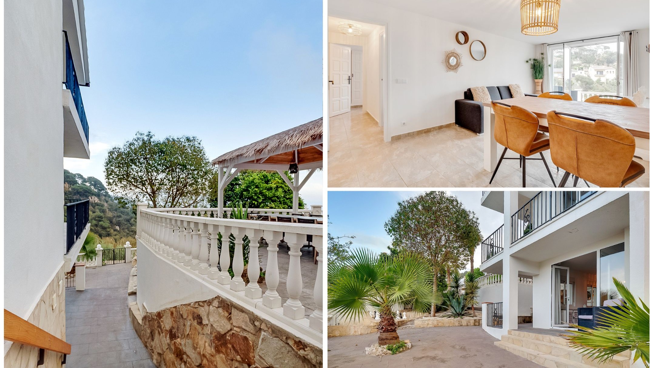 Villas de vacances Costa Brava Espagne - Villa Tropicana - Maison dehors