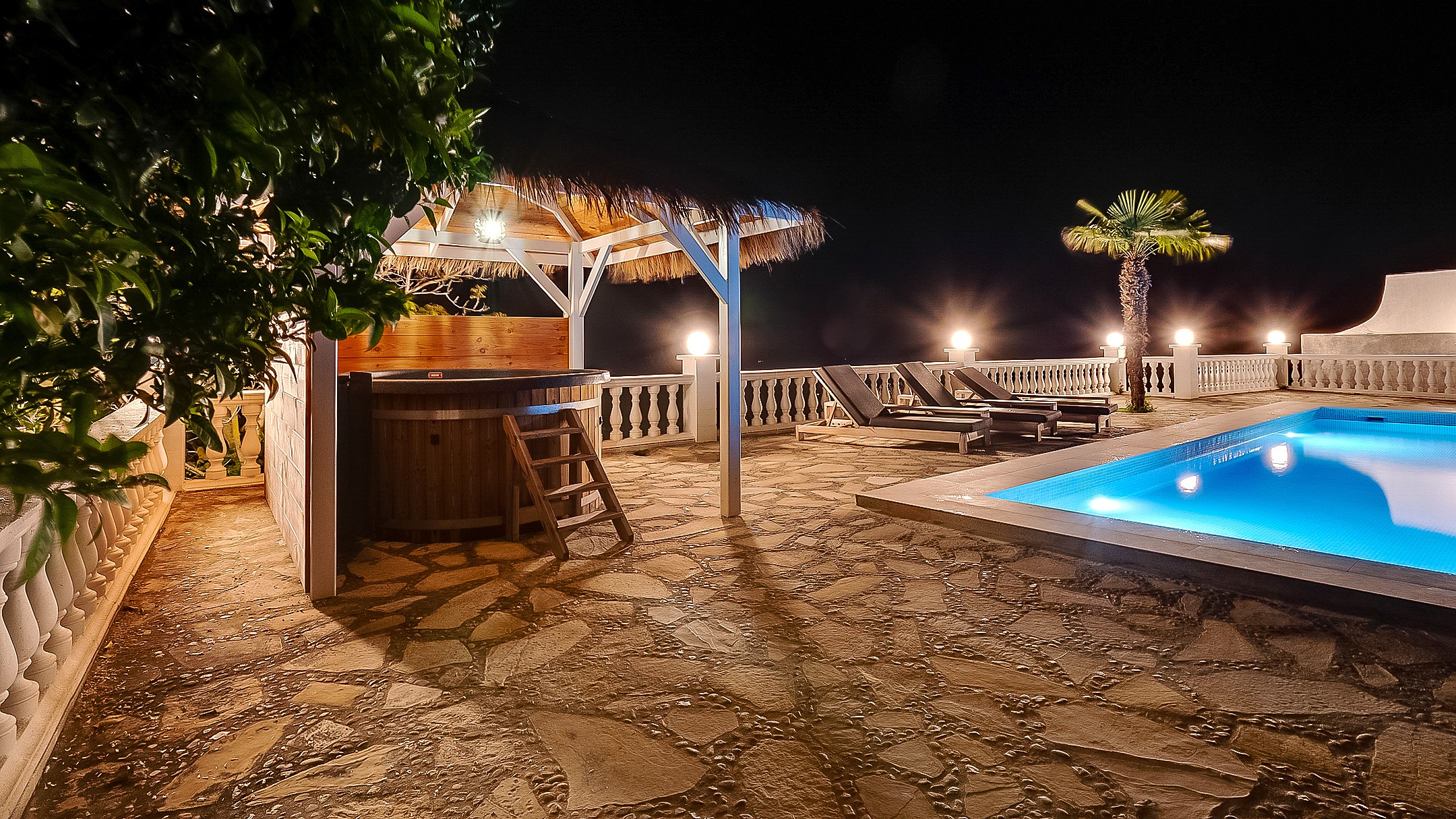 Villas de vacances Costa Brava Espagne - Villa Tropicana - Terrasse