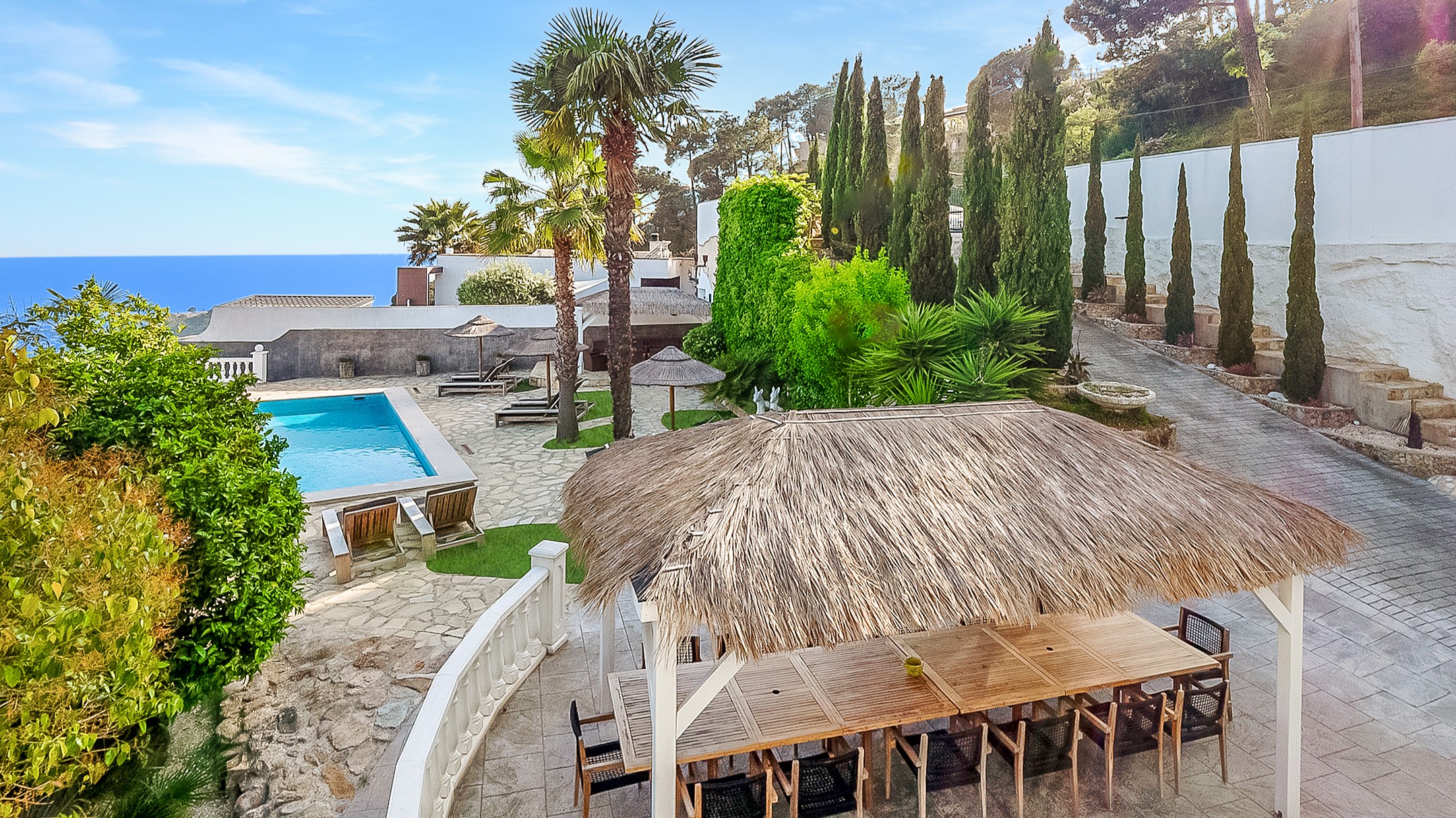 Villas de vacances Costa Brava Espagne - Villa Tropicana - Piscine