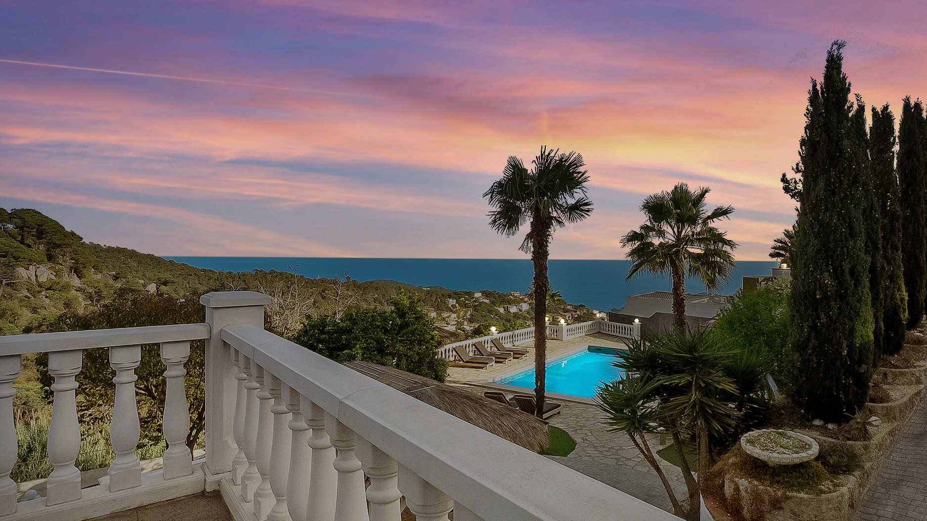 Villas de vacances Costa Brava Espagne - Villa Tropicana - Piscine