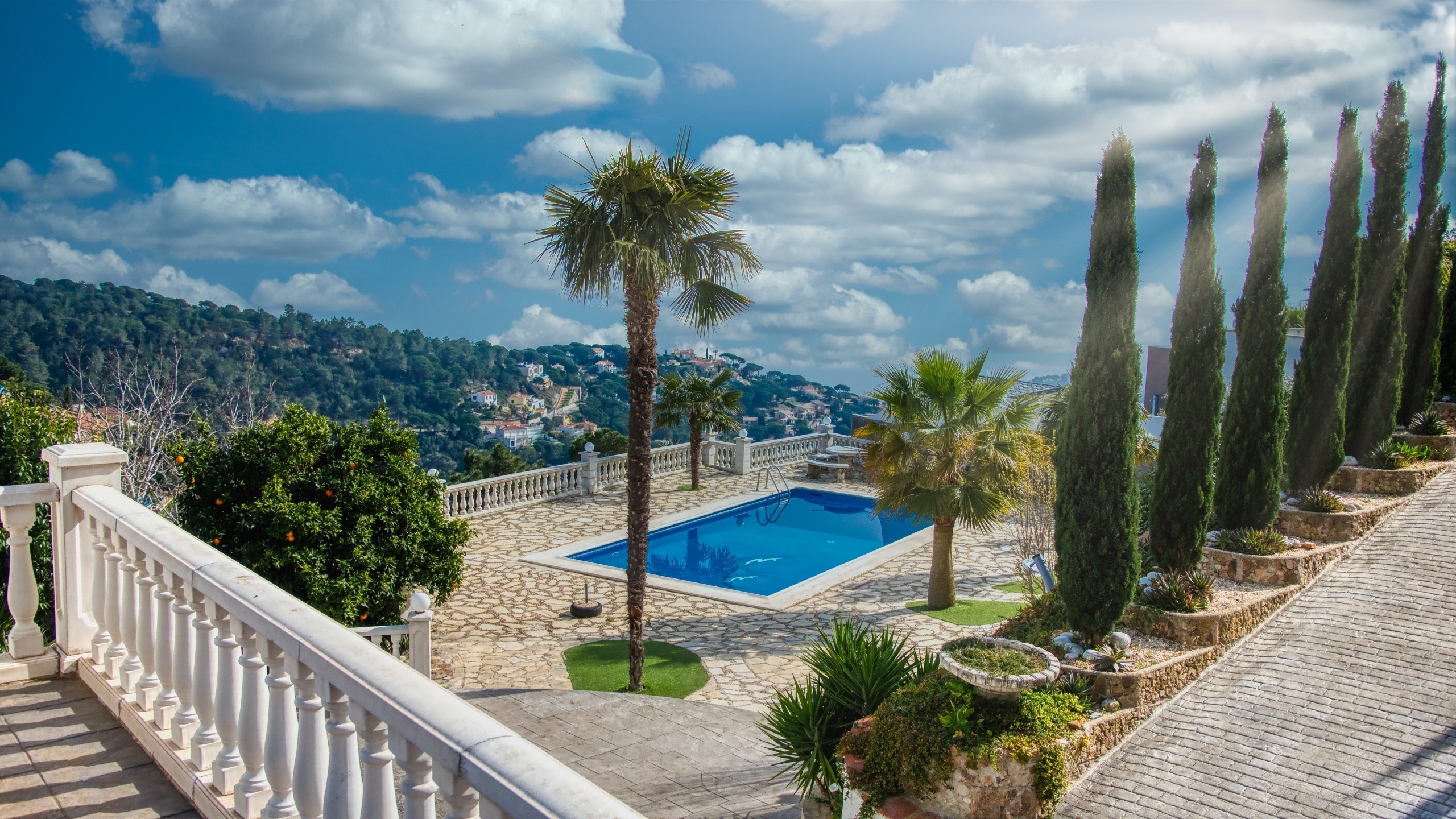 Villas de vacances Costa Brava Espagne - Villa Tropicana - Piscine