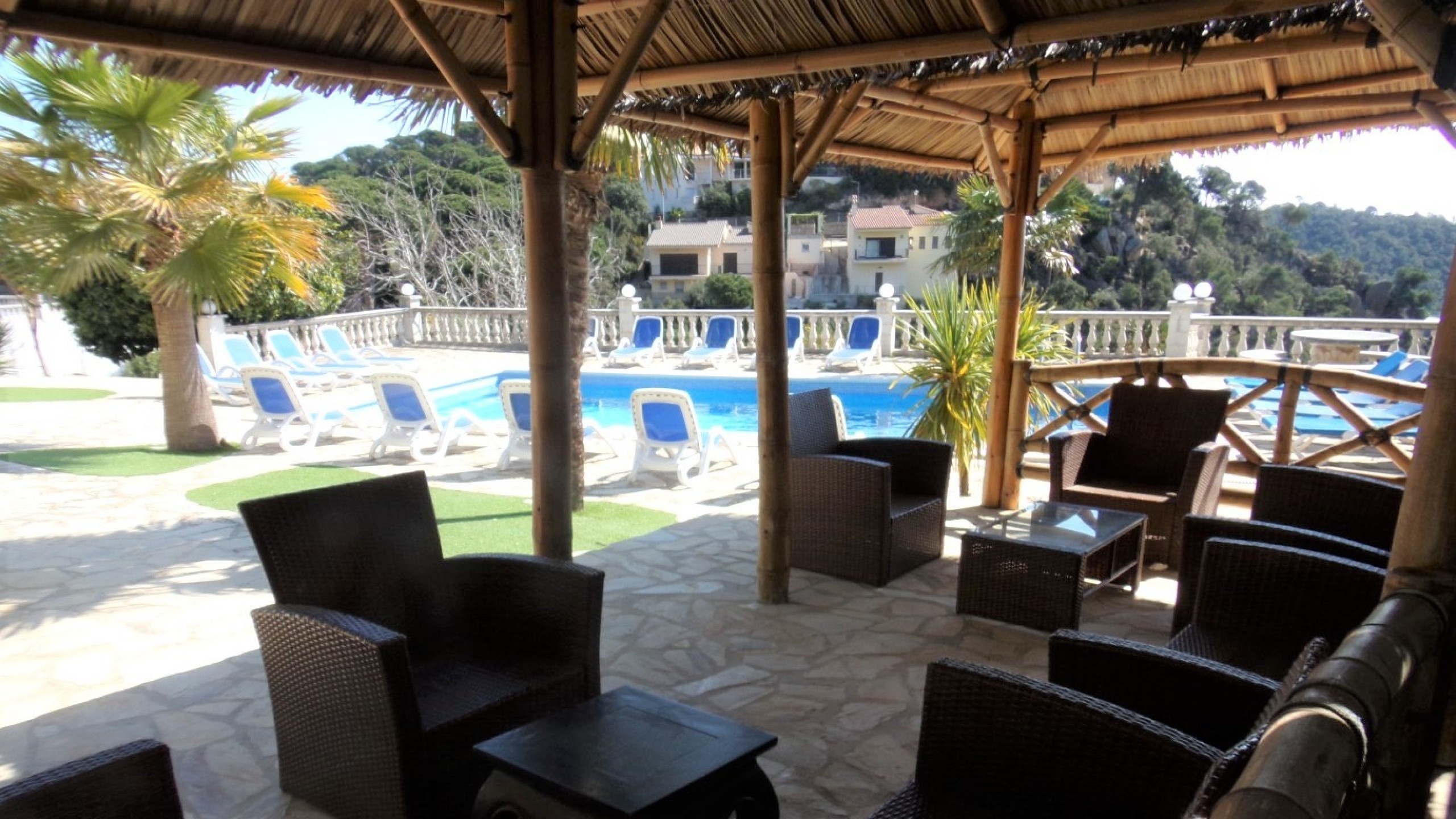 Villas de vacances Costa Brava Espagne - Villa Tropicana - Terrasse