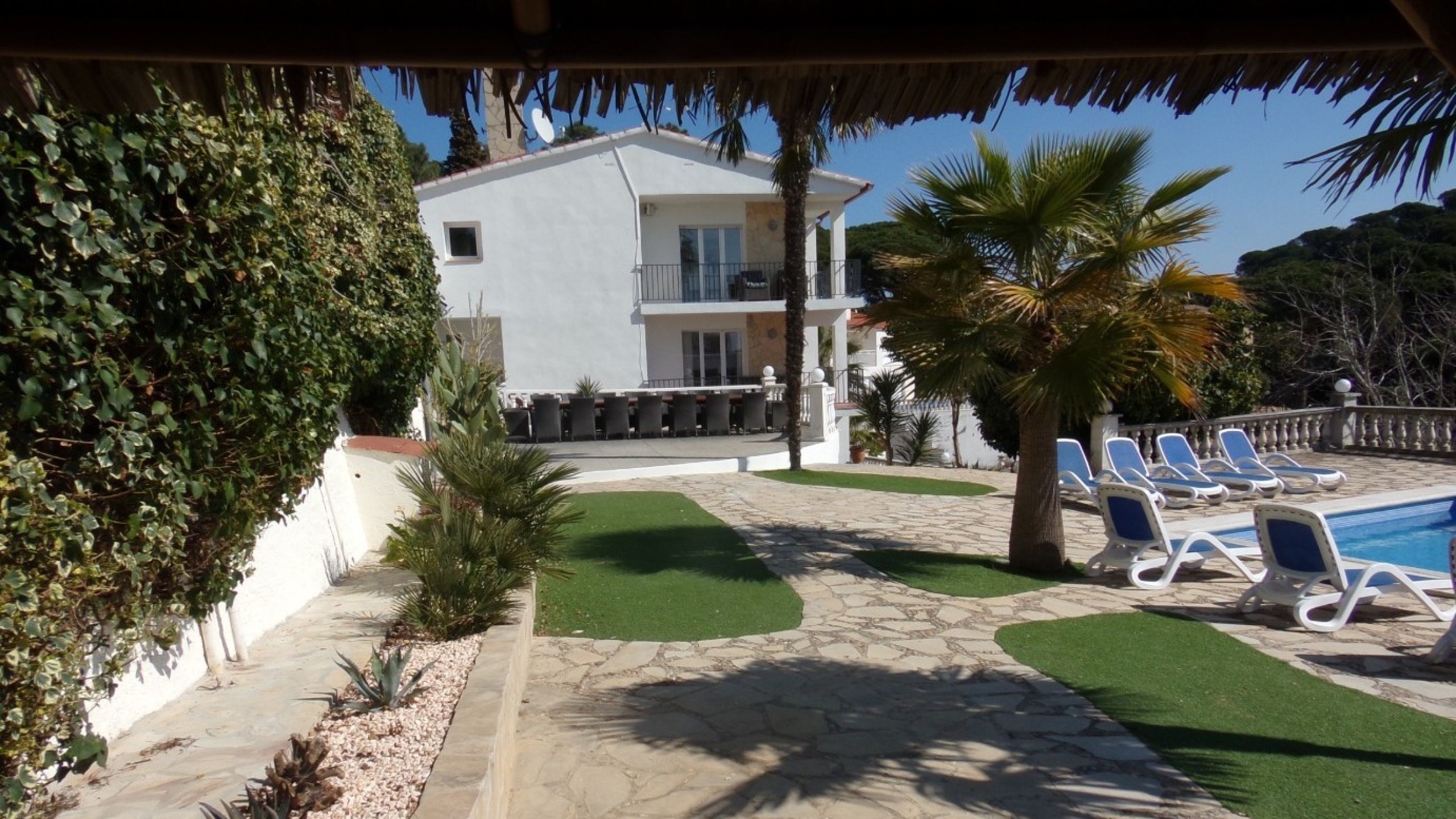 Villas de vacances Costa Brava Espagne - Villa Tropicana - Terrasse