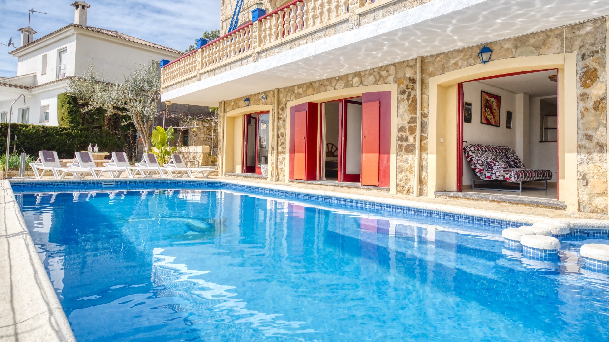 Villas de vacances Costa Brava Espagne - Villa Janet - Piscine