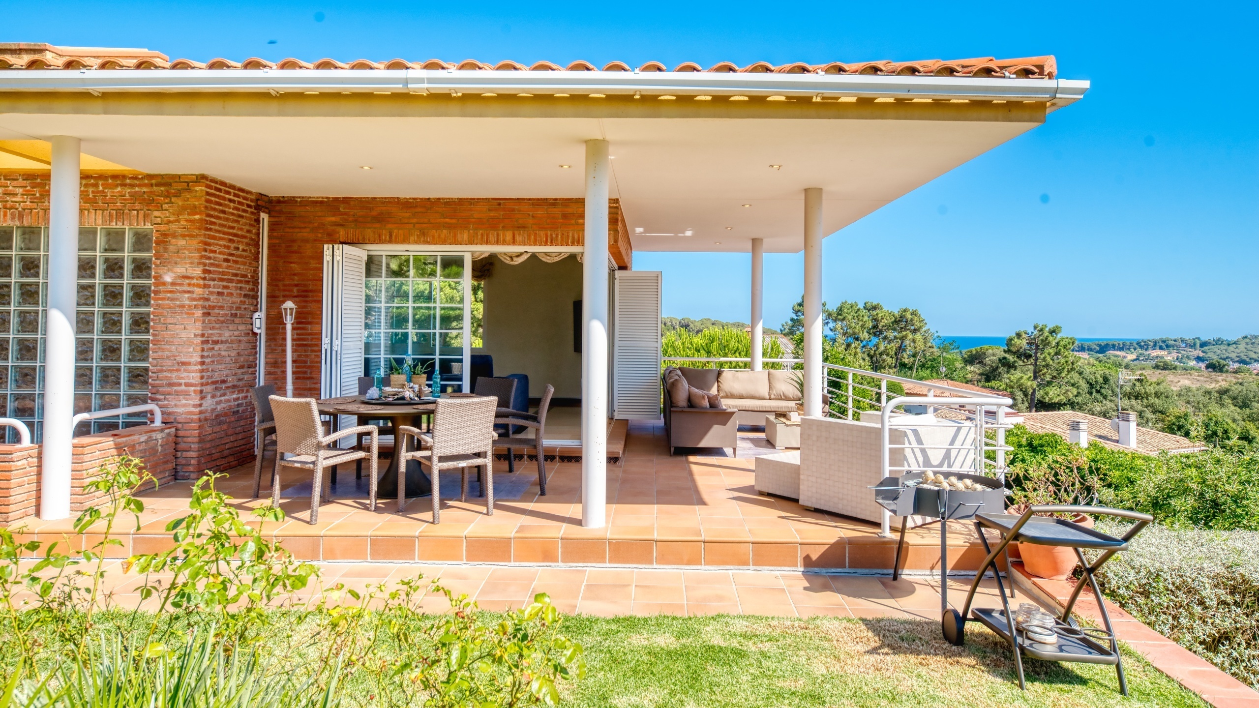 Villas de vacances Costa Brava Espagne - Villa Beyonce - Terrasse