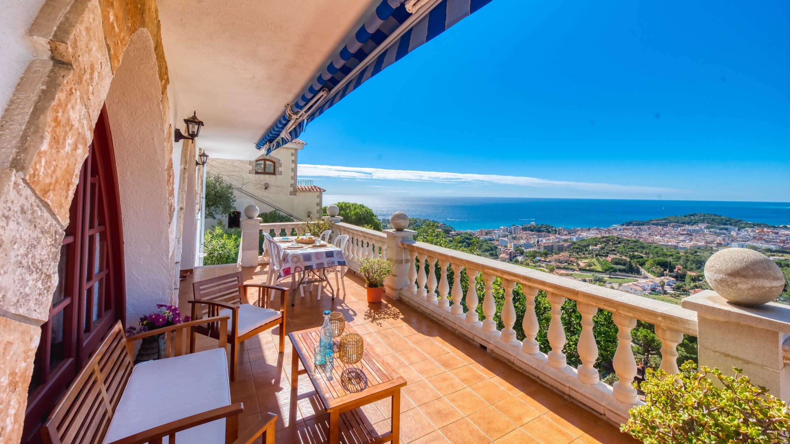 Villas de vacances Costa Brava Espagne - Villa Teresa - Terrasse