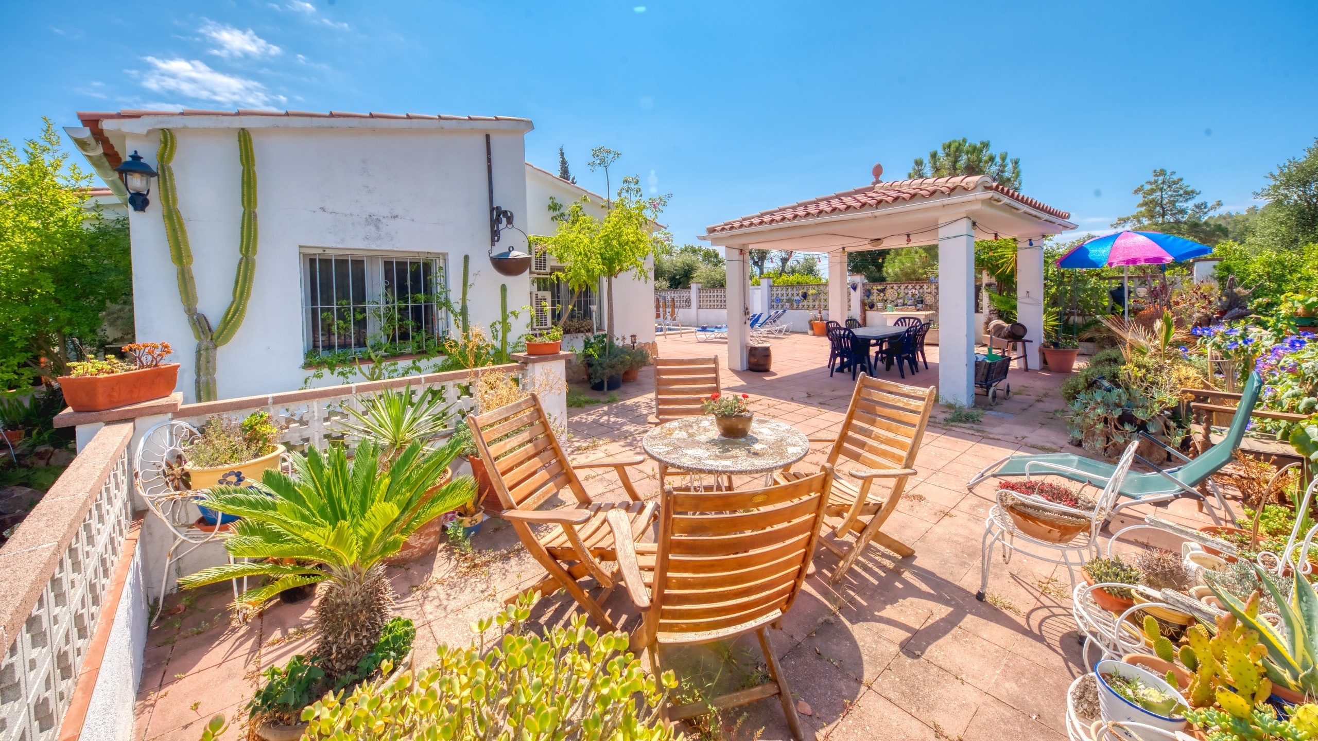 Villas de vacances Costa Brava Espagne - Villa La Flor - Jardin