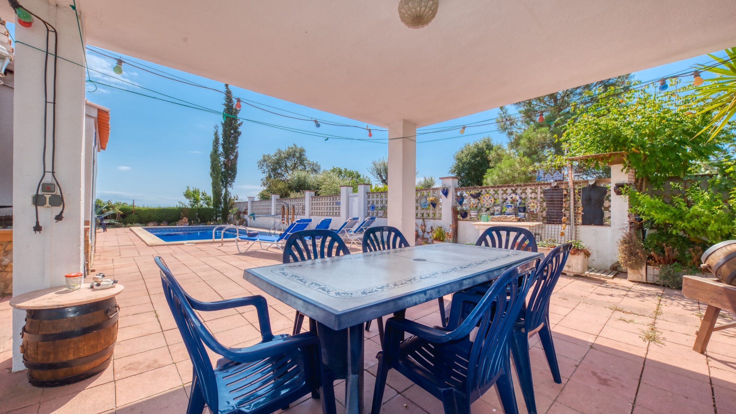 Villas de vacances Costa Brava Espagne - Villa La Flor - Salle