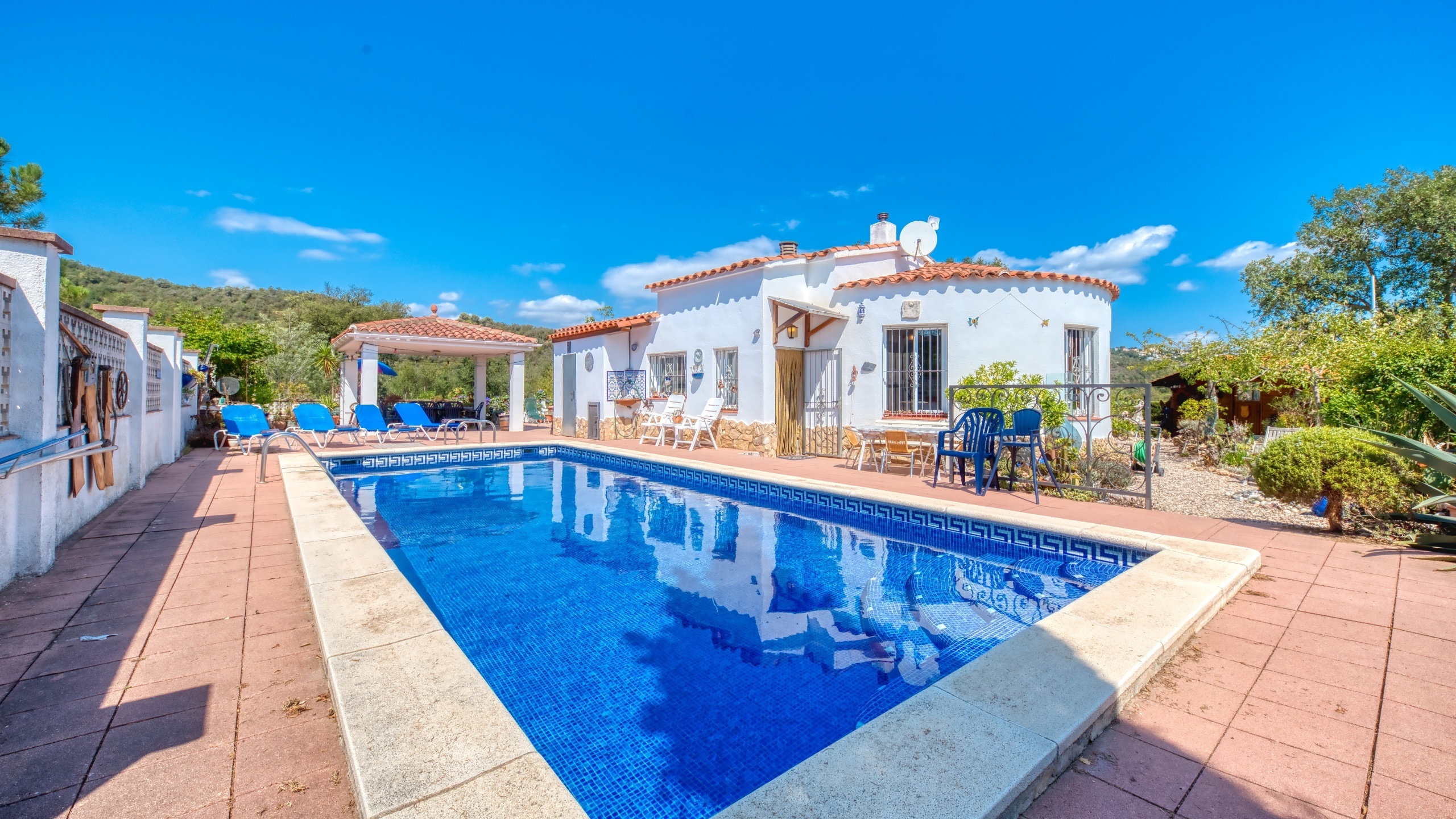 Villas de vacances Costa Brava Espagne - Villa La Flor - Piscine