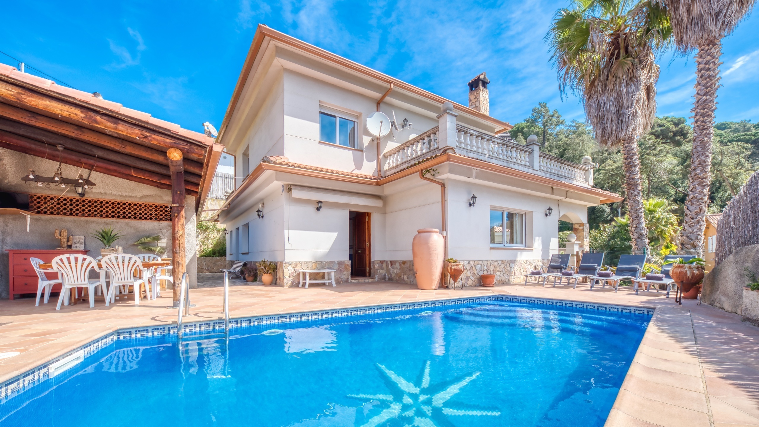 Villas de vacances Costa Brava Espagne - Villa Valeria - Piscine