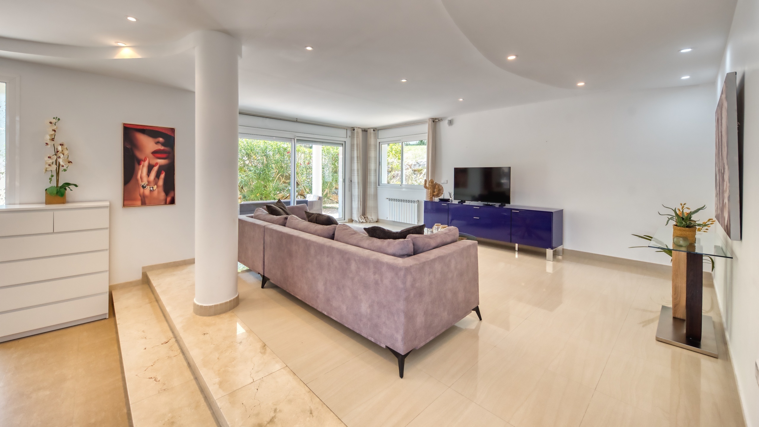 Villas de vacances Costa Brava Espagne - Villa Primavera - Salon