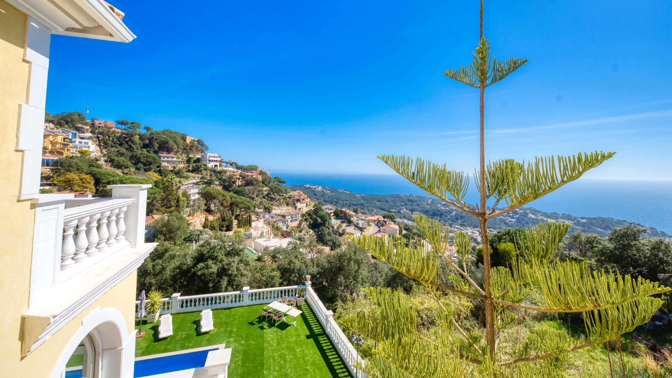Villas de vacances Costa Brava Espagne - Villa Sunrise - L’une des vues