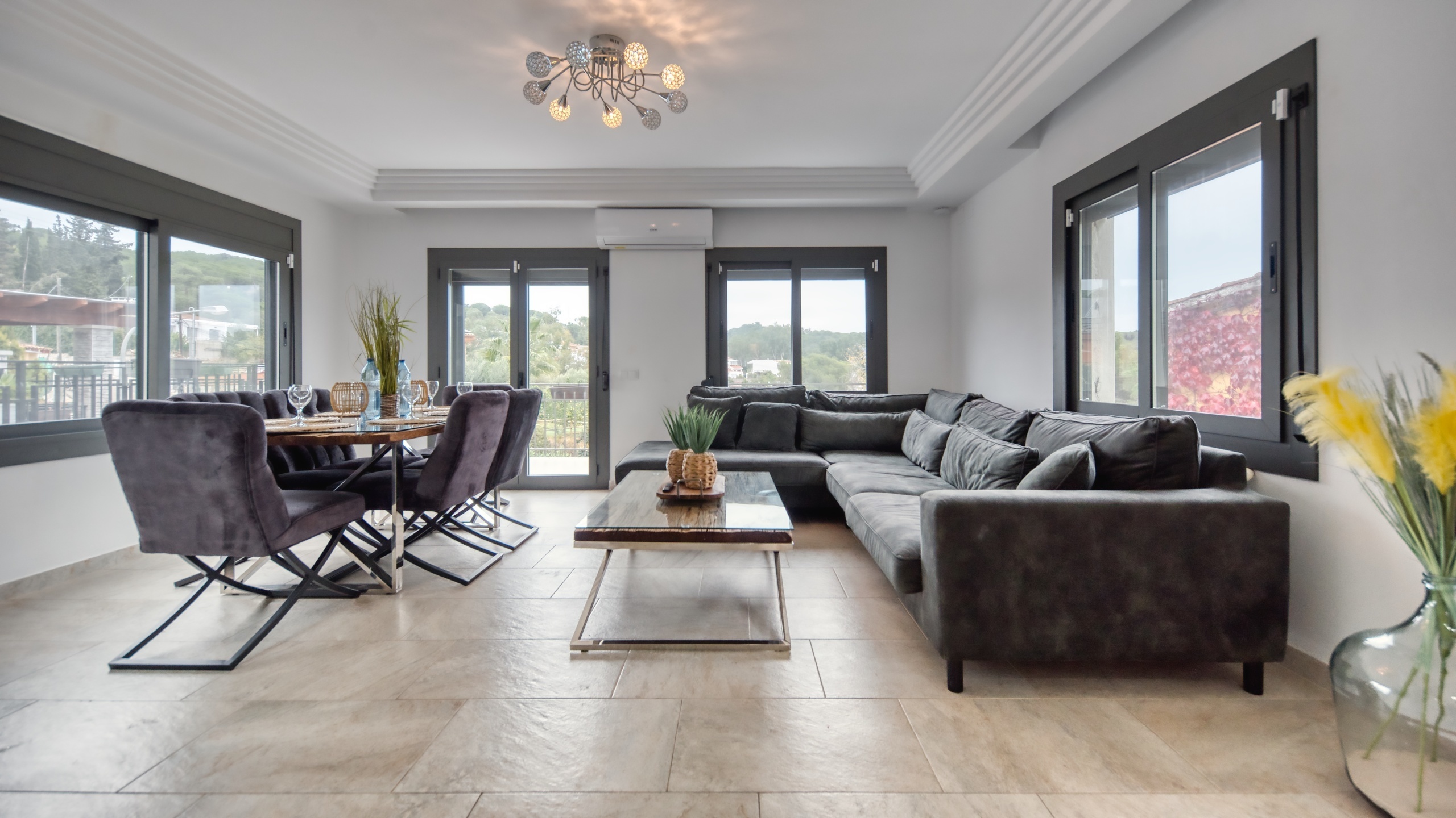 Villas de vacances Costa Brava Espagne - Villa Palmera - Espace de vie