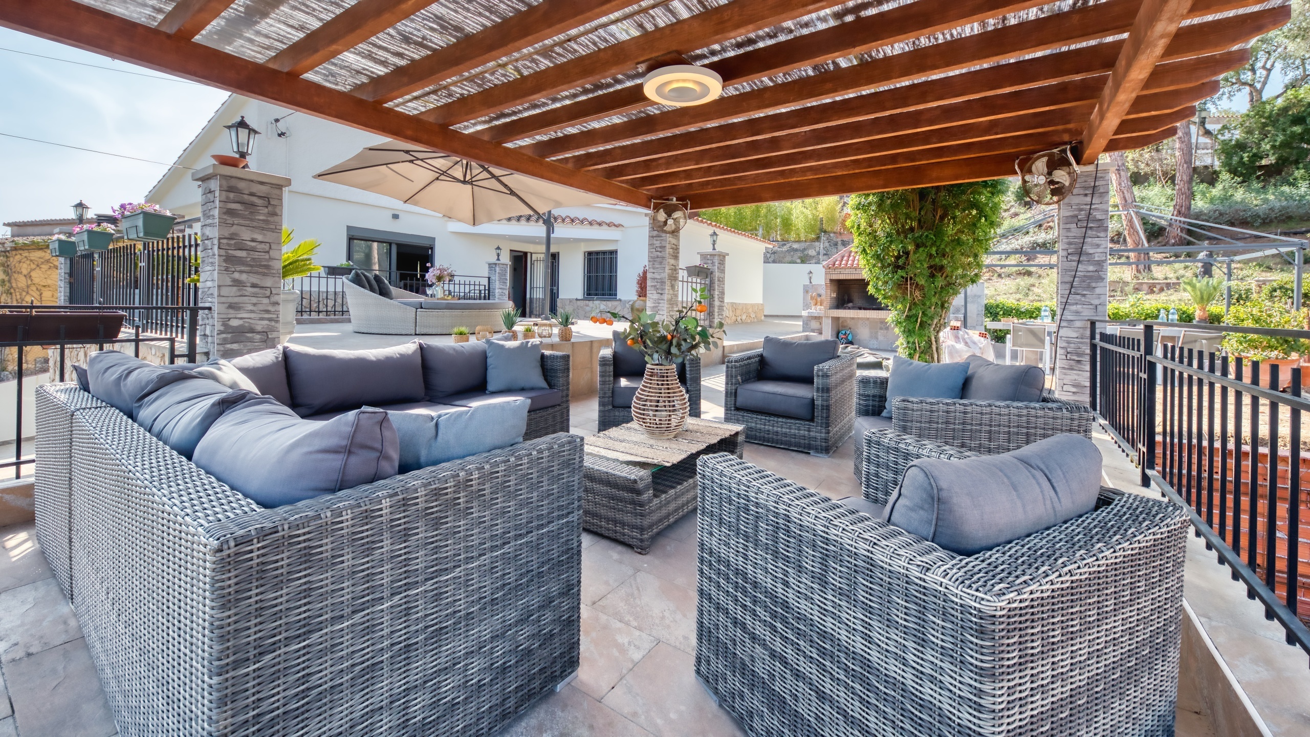 Villas de vacances Costa Brava Espagne - Villa Palmera - Salon