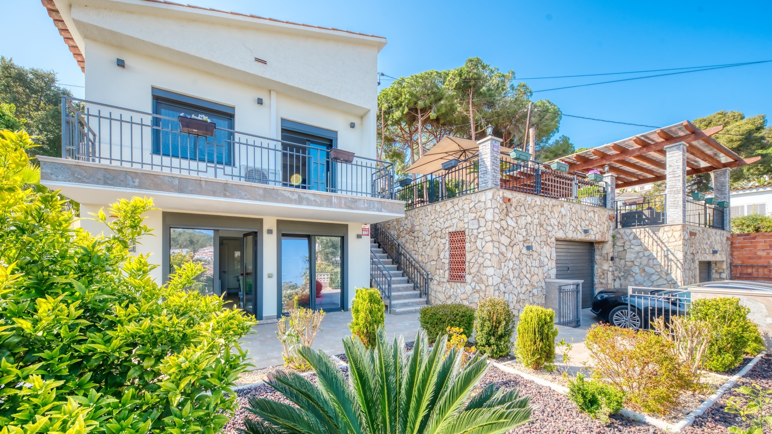 Villas de vacances Costa Brava Espagne - Villa Palmera - Villa à l’extérieur