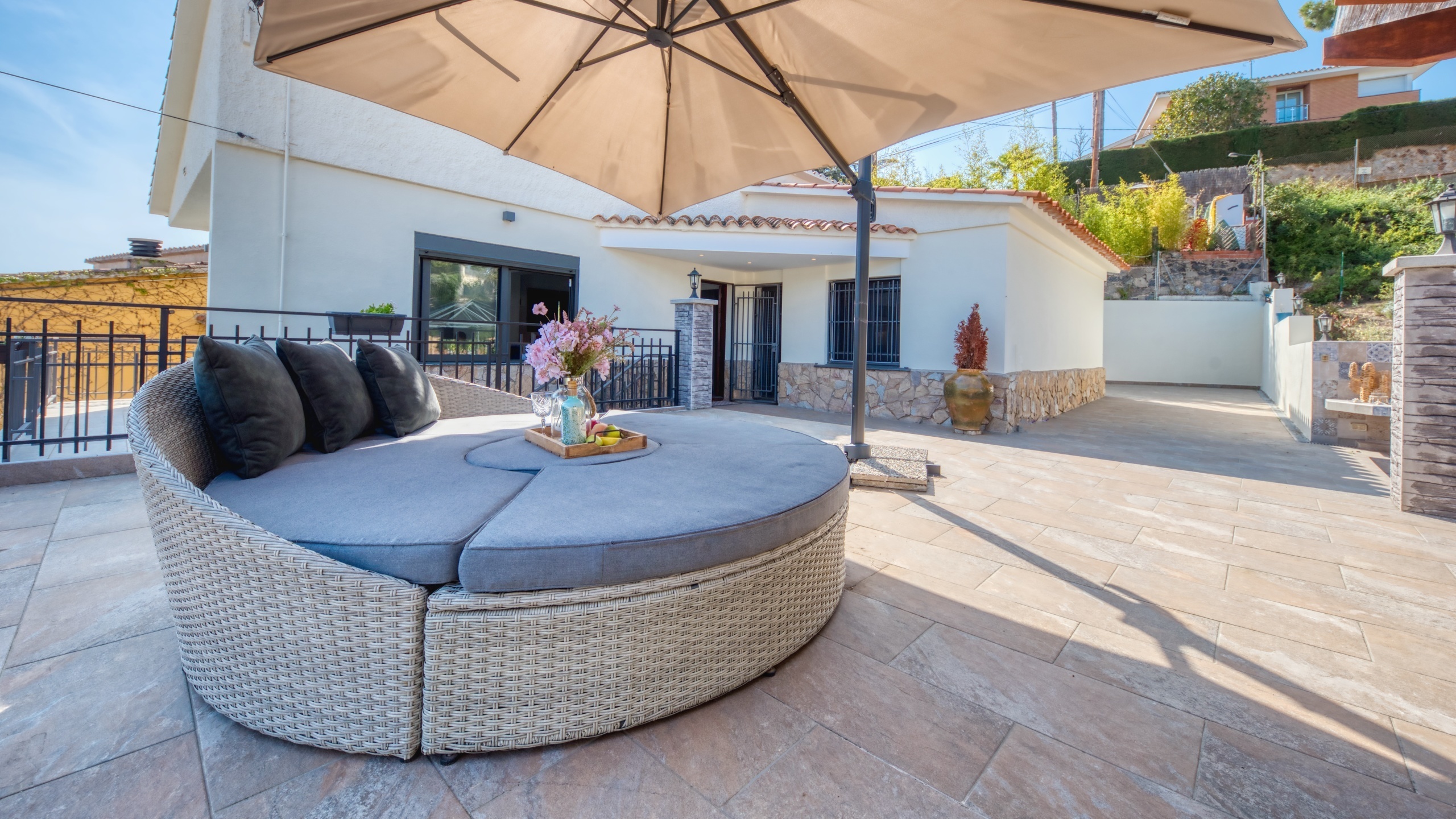 Villas de vacances Costa Brava Espagne - Villa Palmera - Endroit romantique