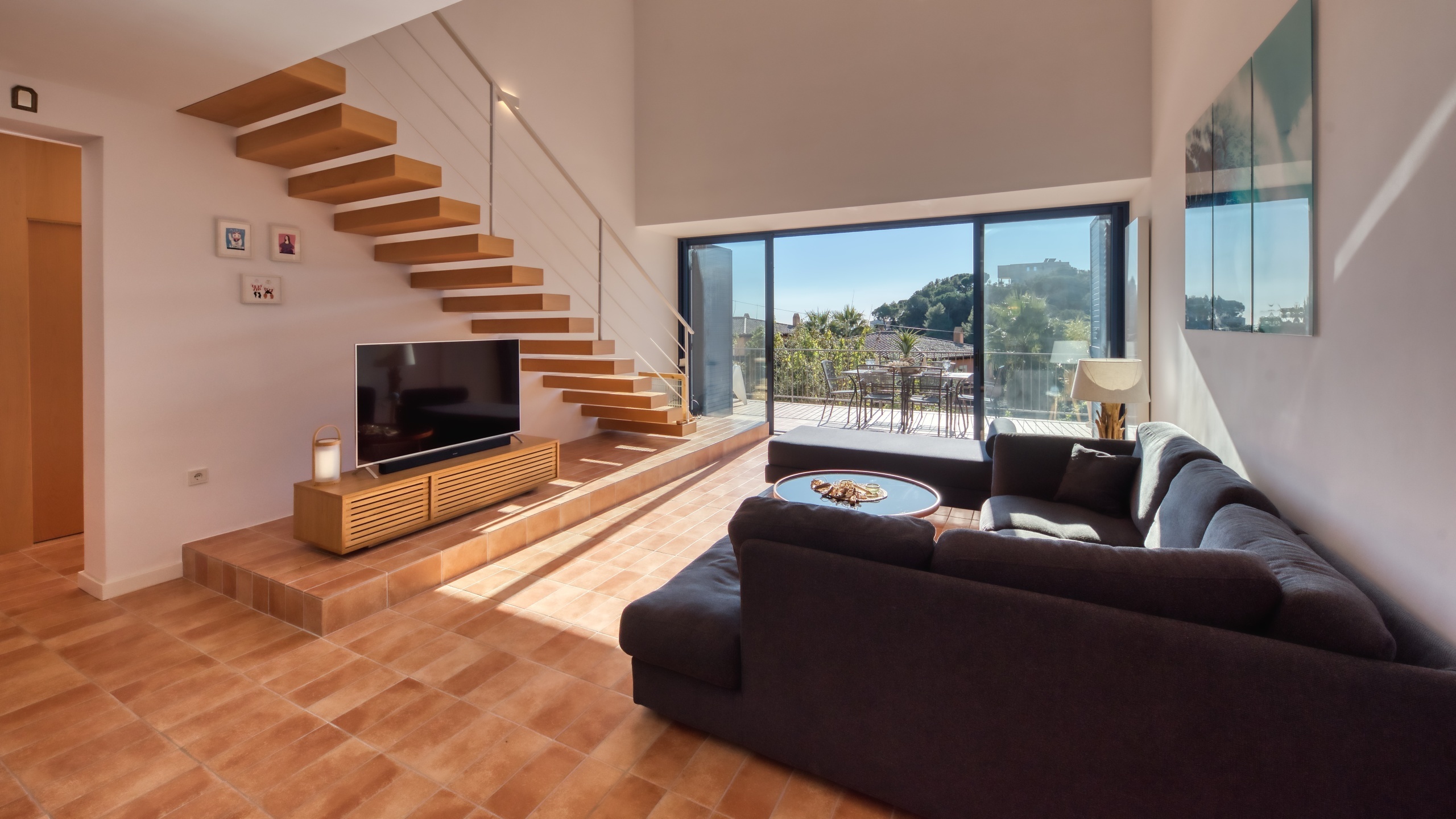 Villas de vacances Costa Brava Espagne - Casa AdoRa - Espace de vie